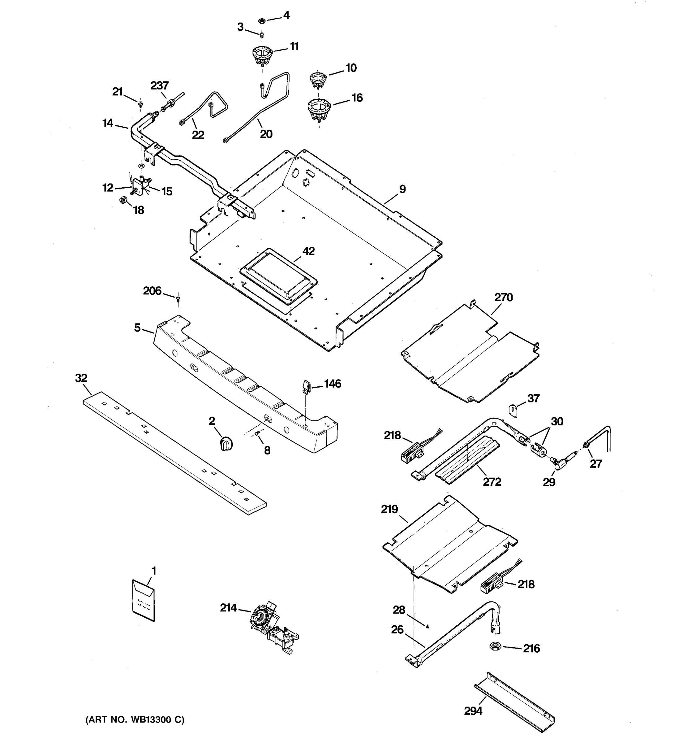 GAS & BURNER PARTS