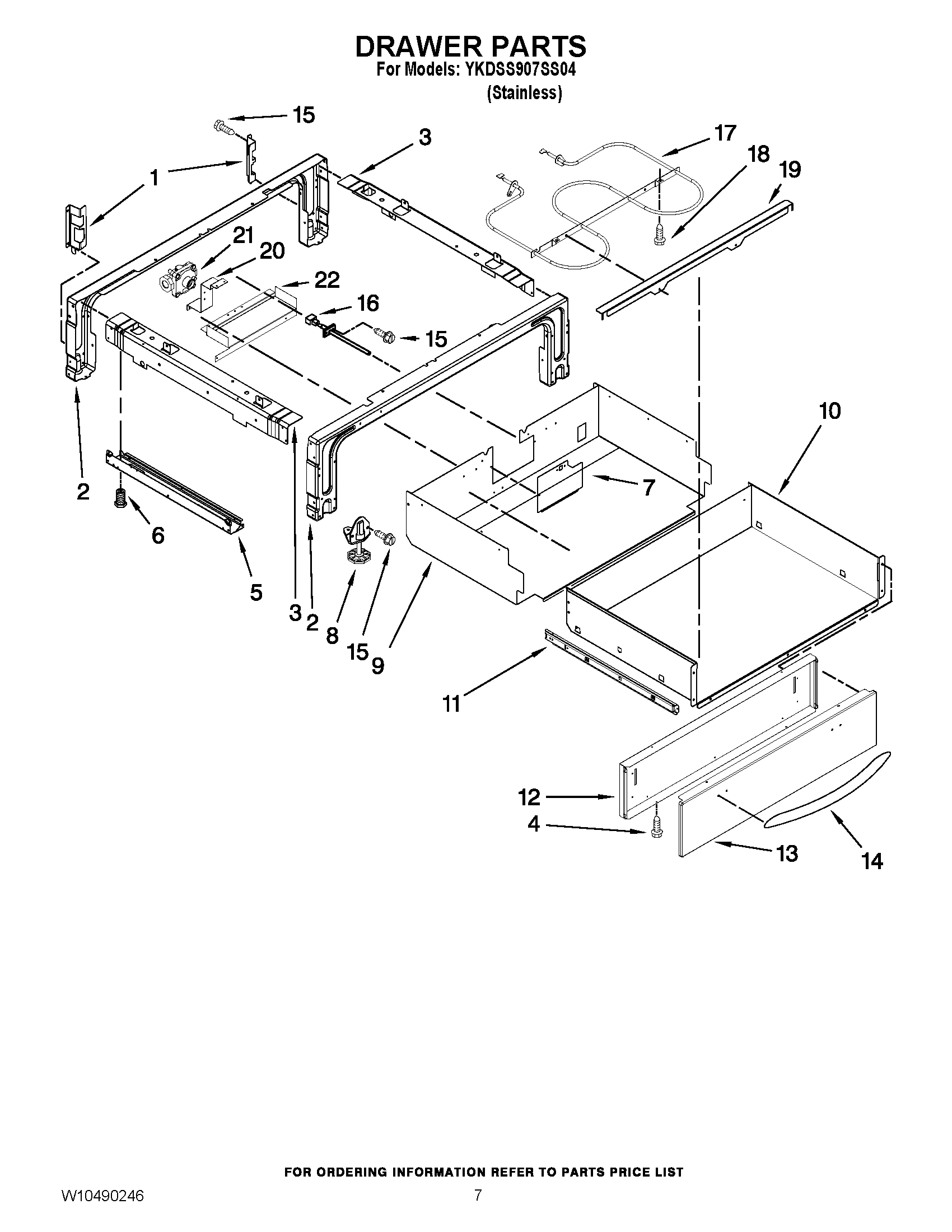 04 - DRAWER PARTS