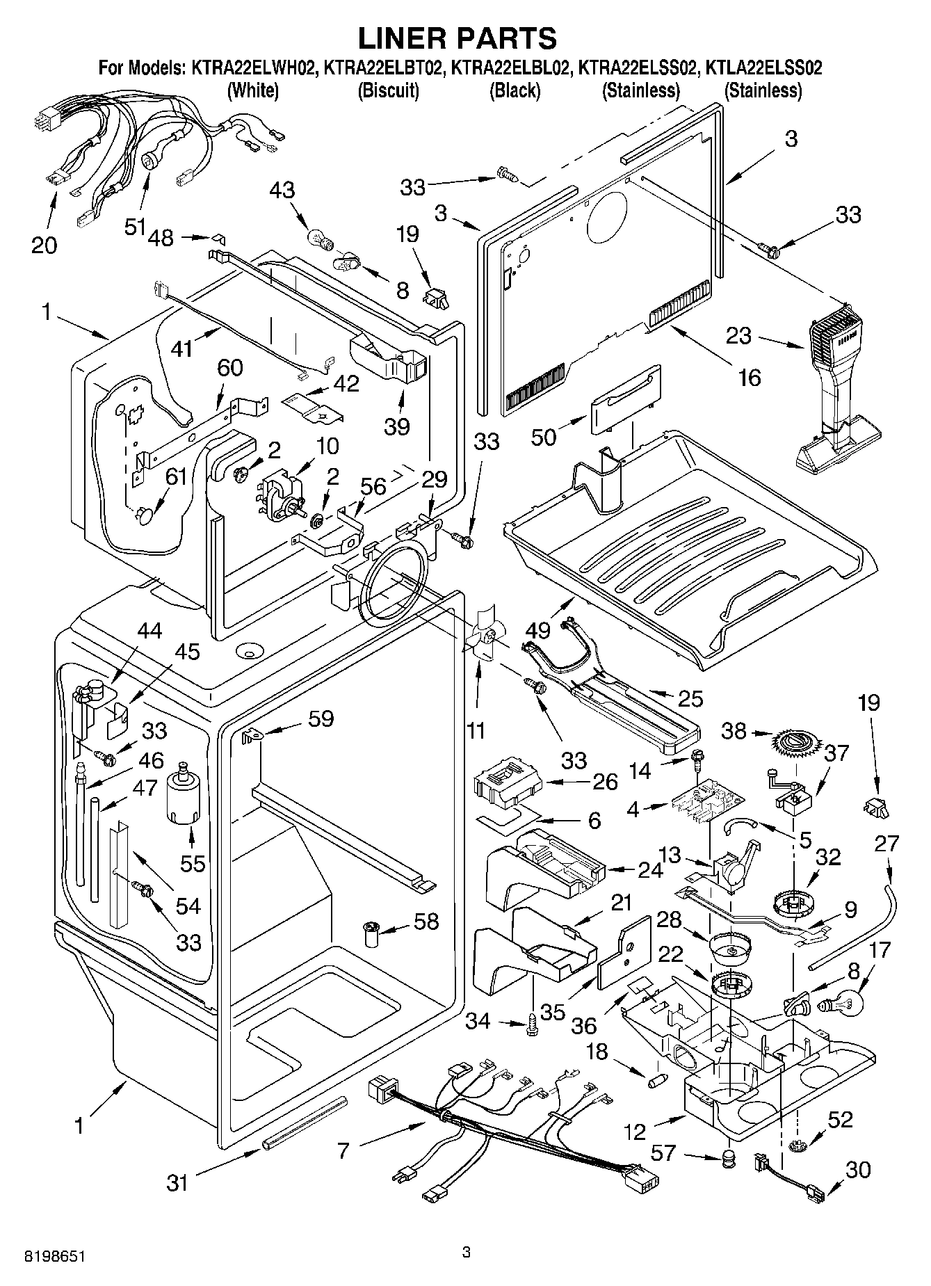 02 - LINER PARTS