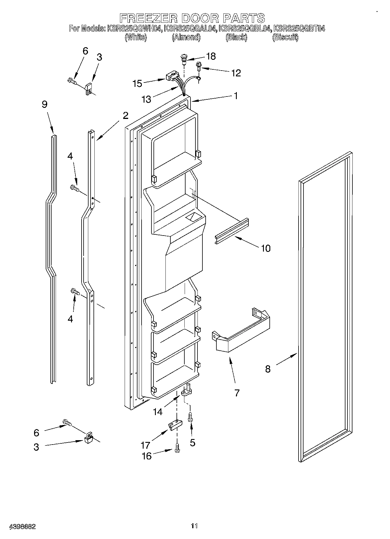 07 - FREEZER DOOR