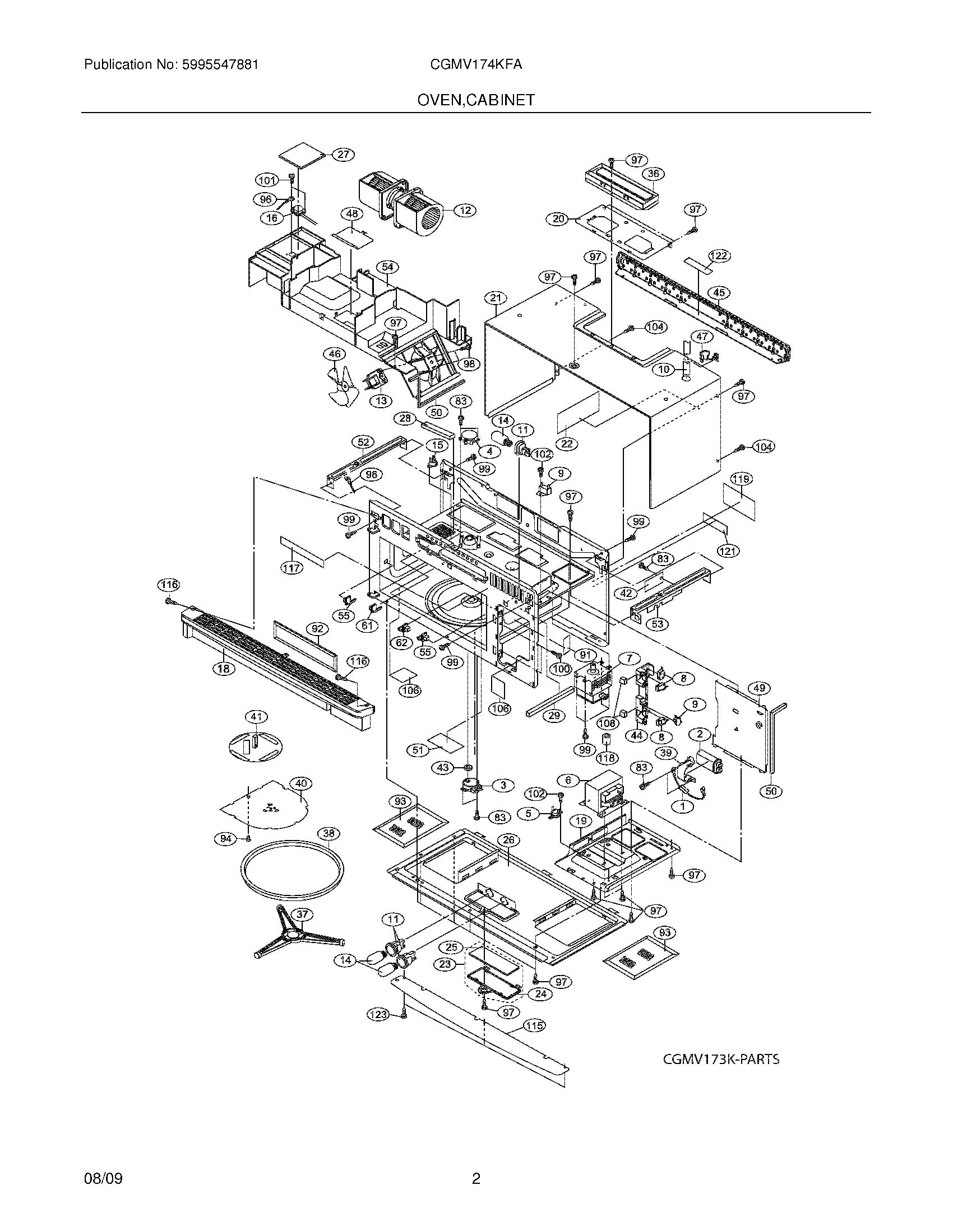 03 - OVEN,CABINET