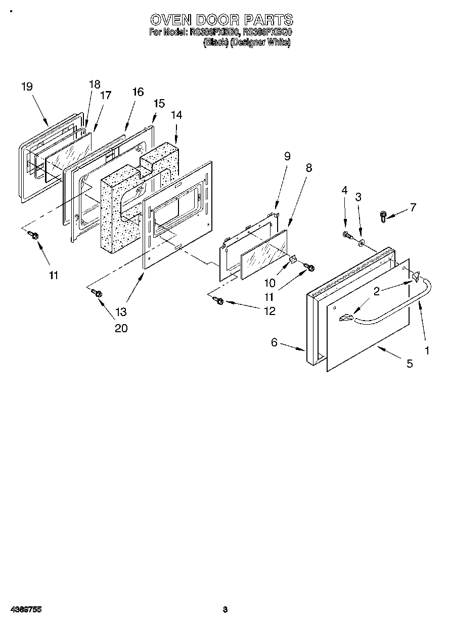 03 - OVEN DOOR