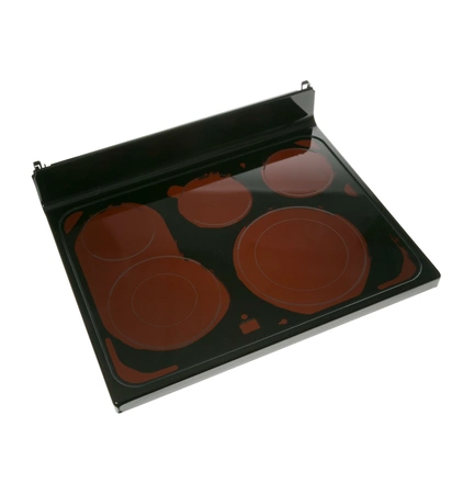 WB62T10640 GE Range Glass Top Assembly