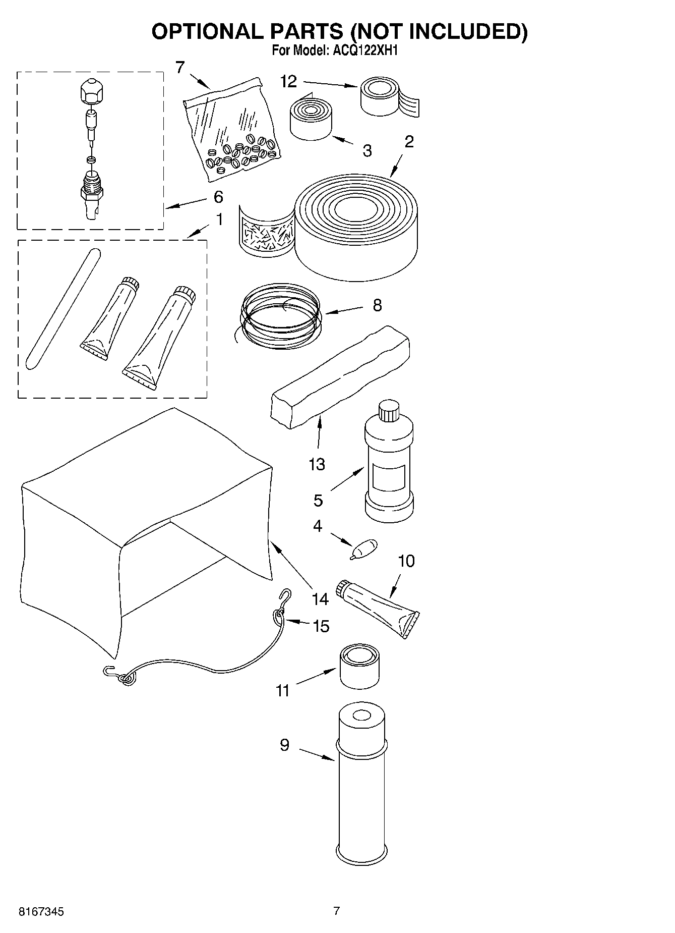 04 - OPTIONAL PARTS (NOT INCLUDED)