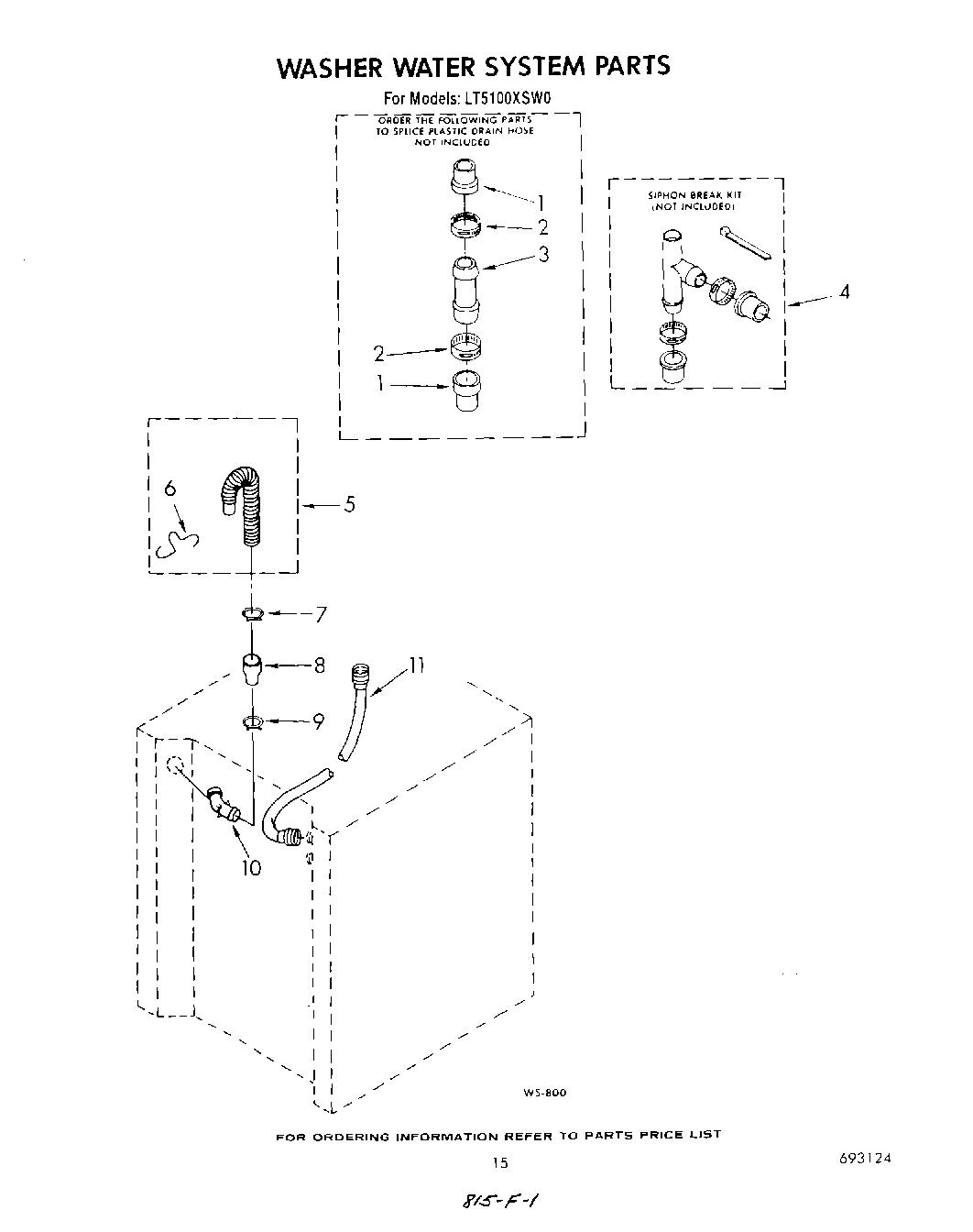 12 - WASHER WATER SYSTEM