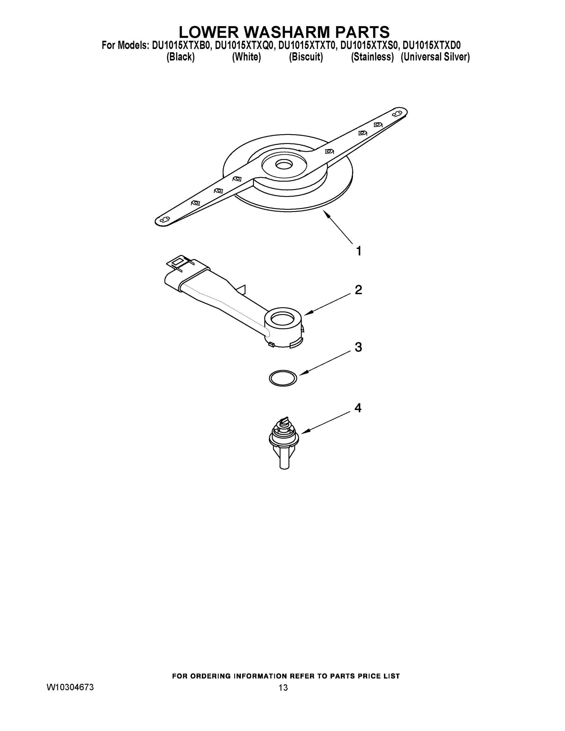 11 - LOWER WASHARM PARTS