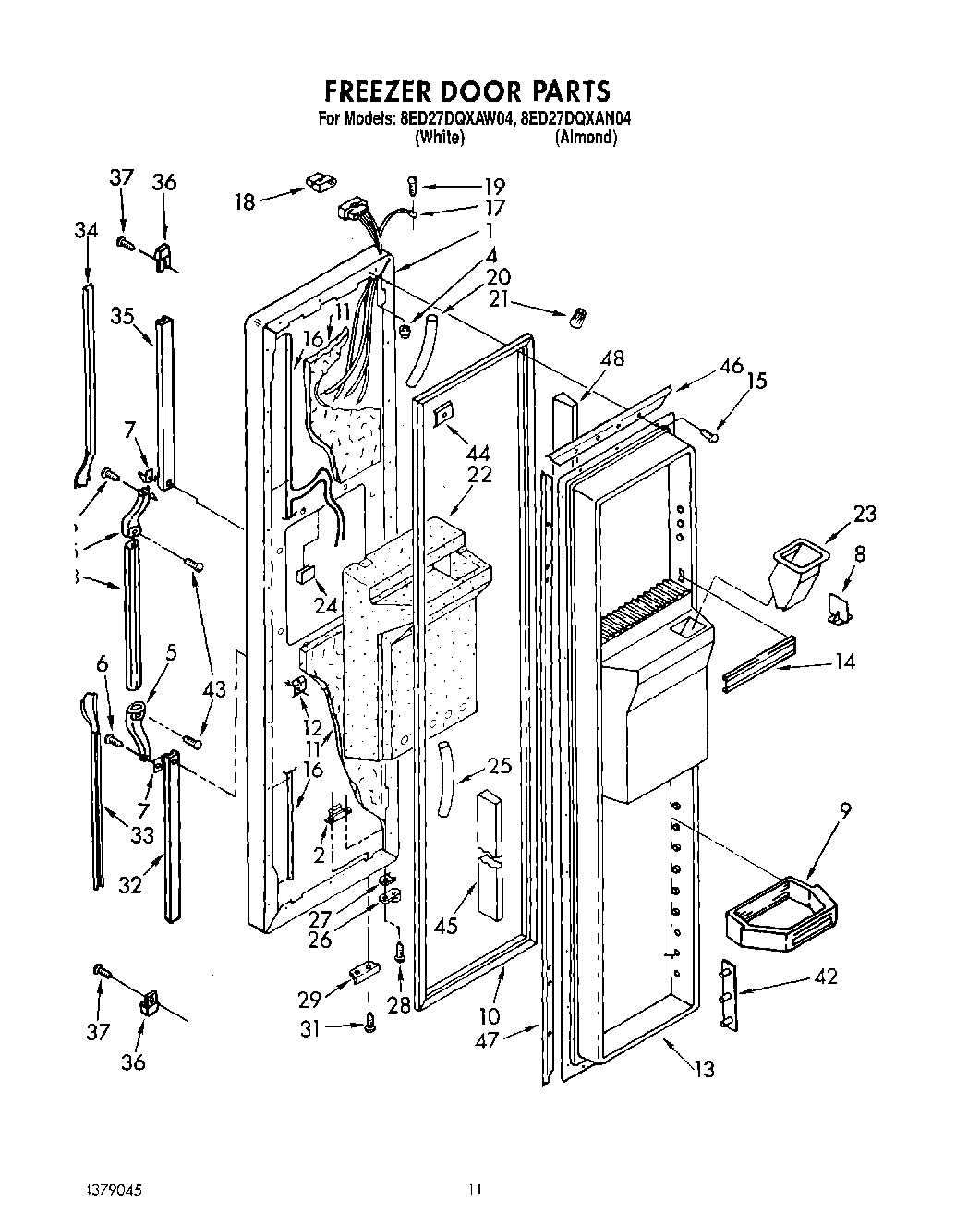 07 - FREEZER DOOR