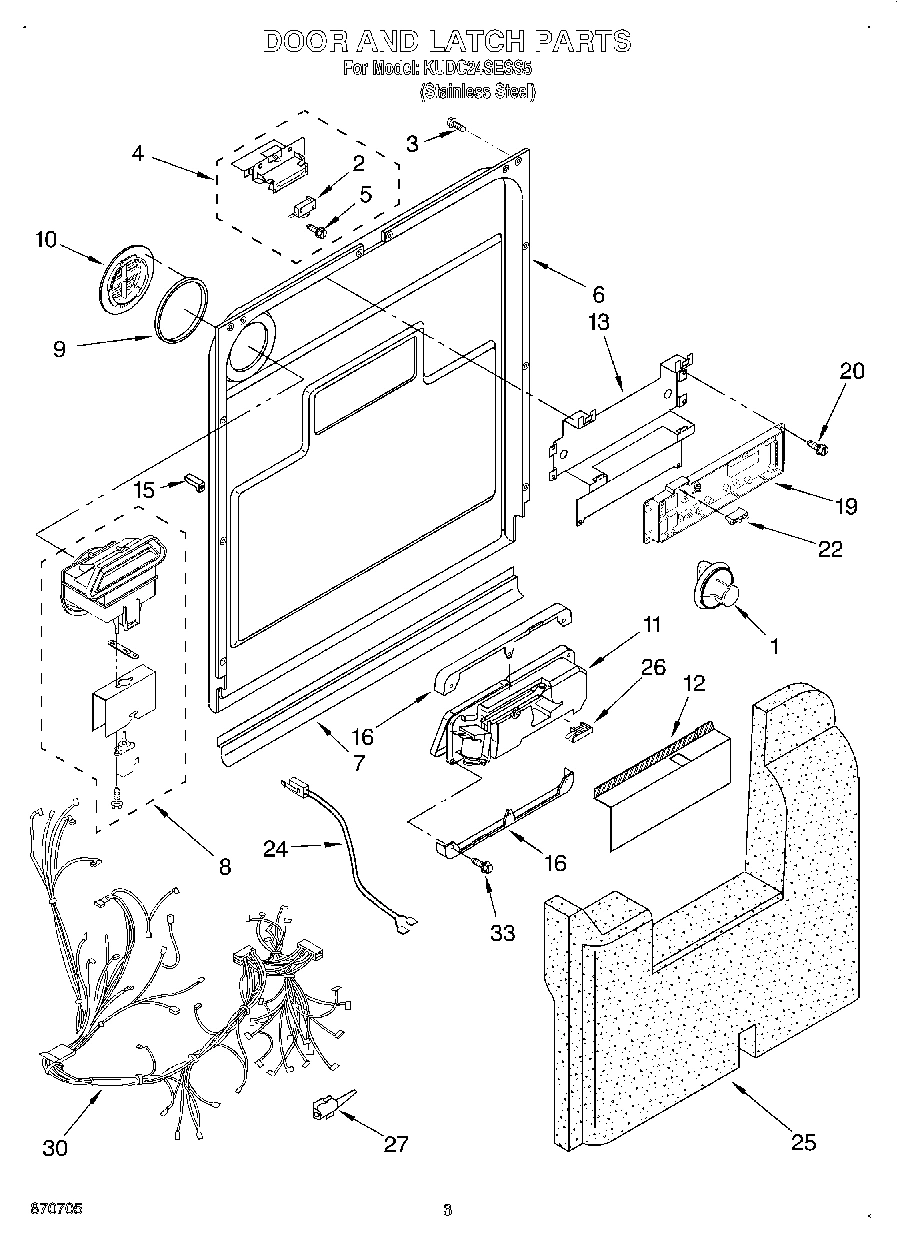 03 - DOOR AND LATCH