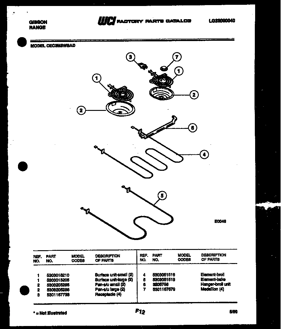 05 - BROILER PARTS