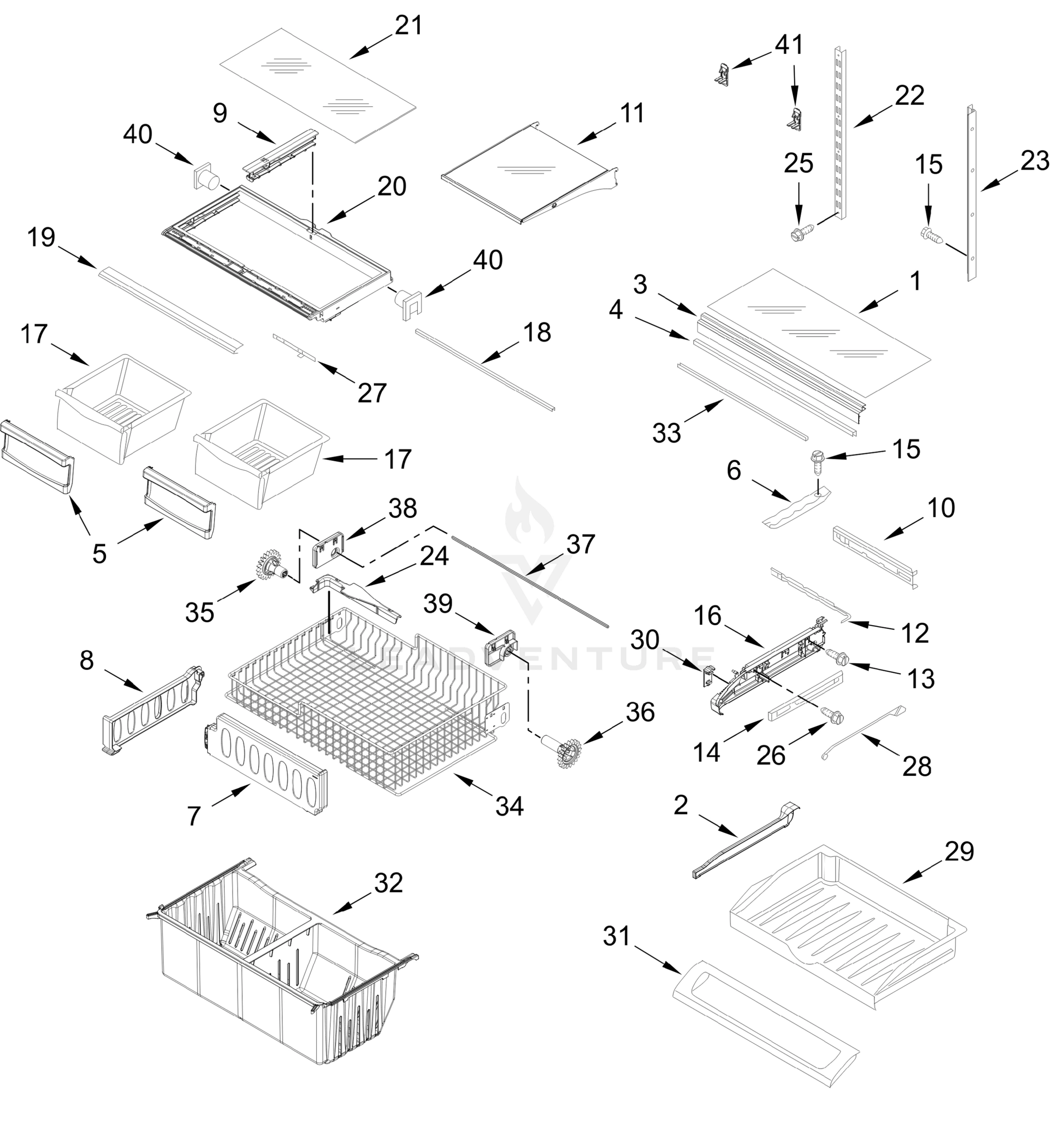 SHELF PARTS