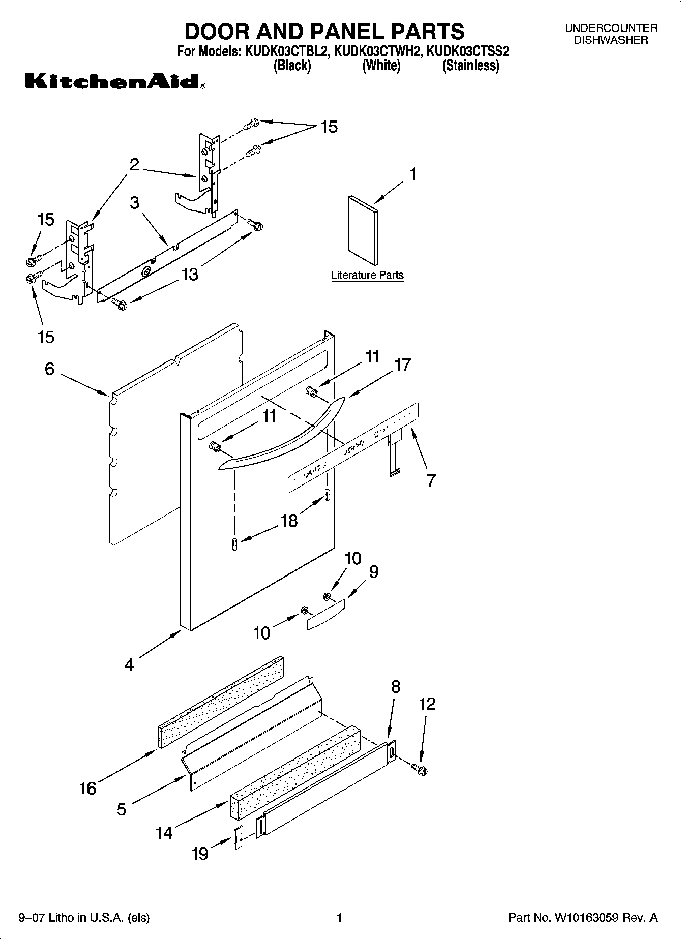 01 - DOOR AND PANEL PARTS