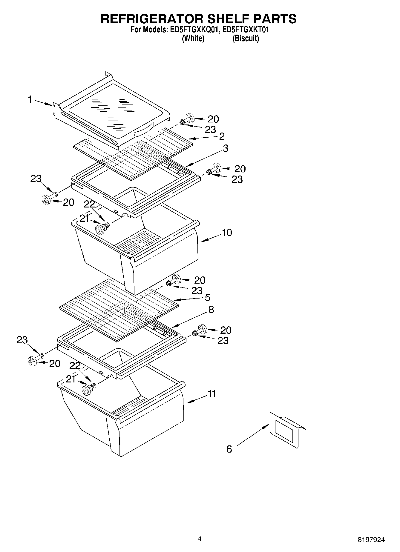 03 - REFRIGERATOR SHELF