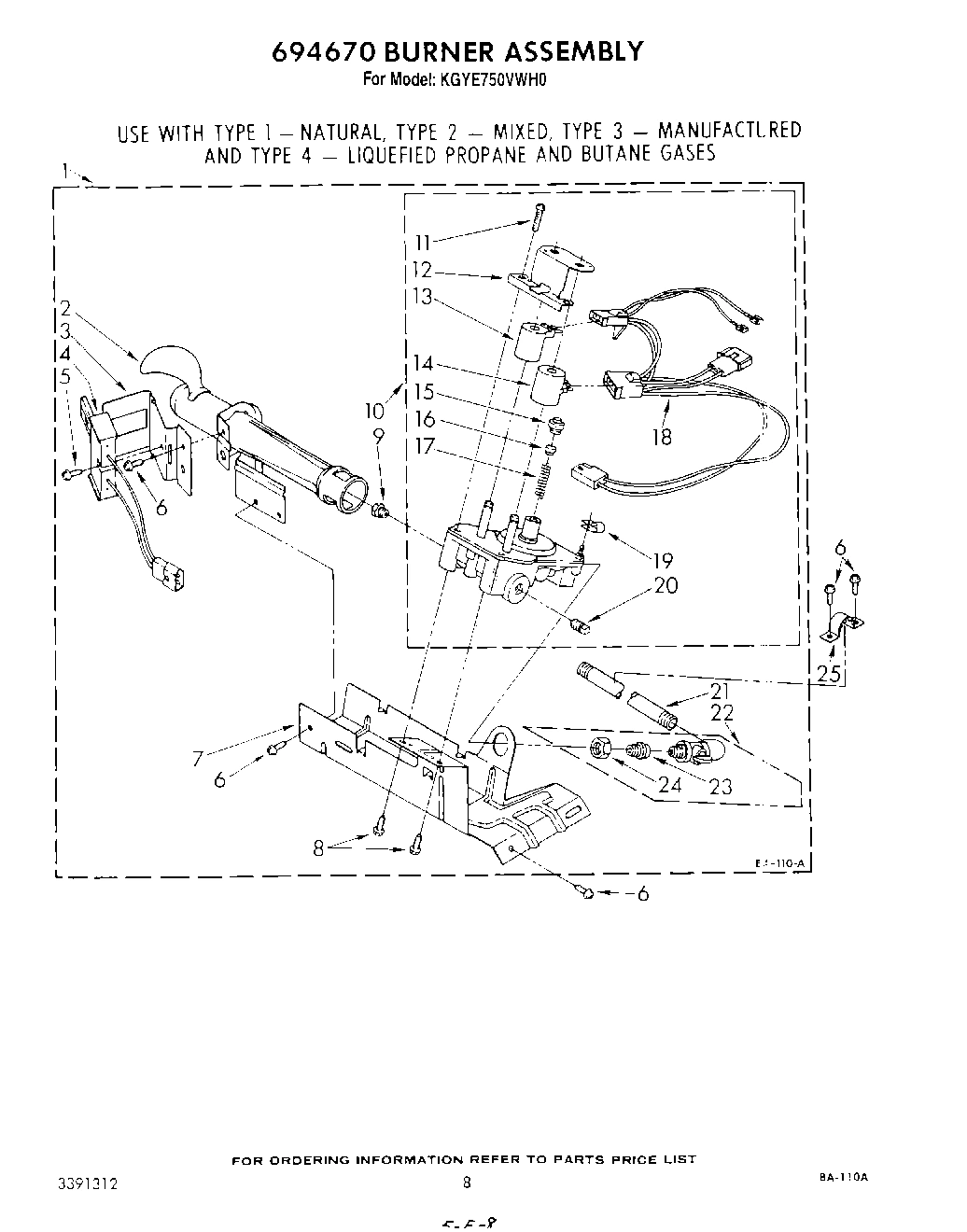 05 - 694670 BURNER