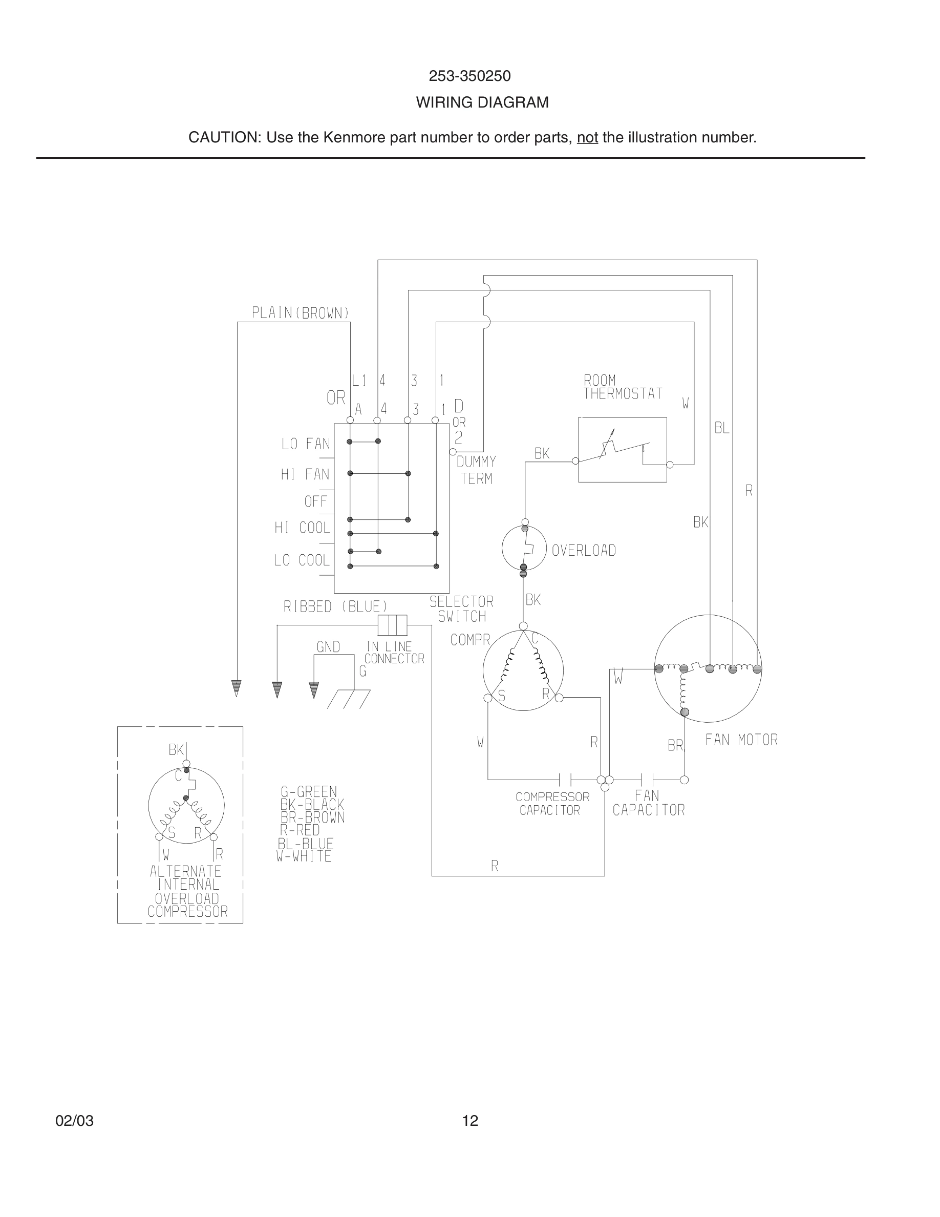 12 - WIRING DIAGRAM