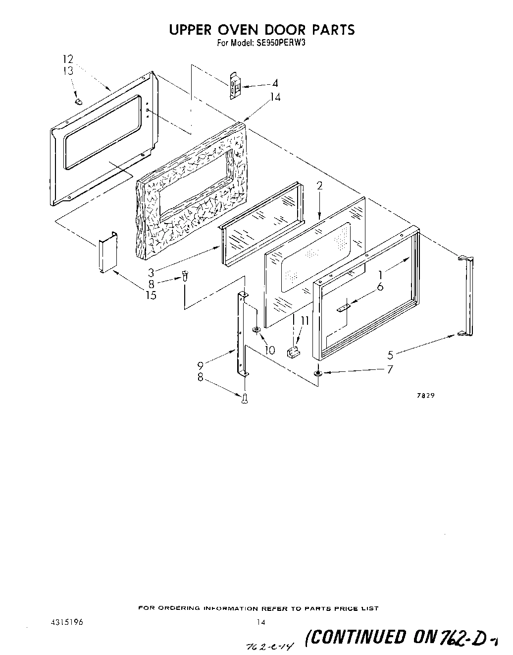 09 - UPPER OVEN DOOR