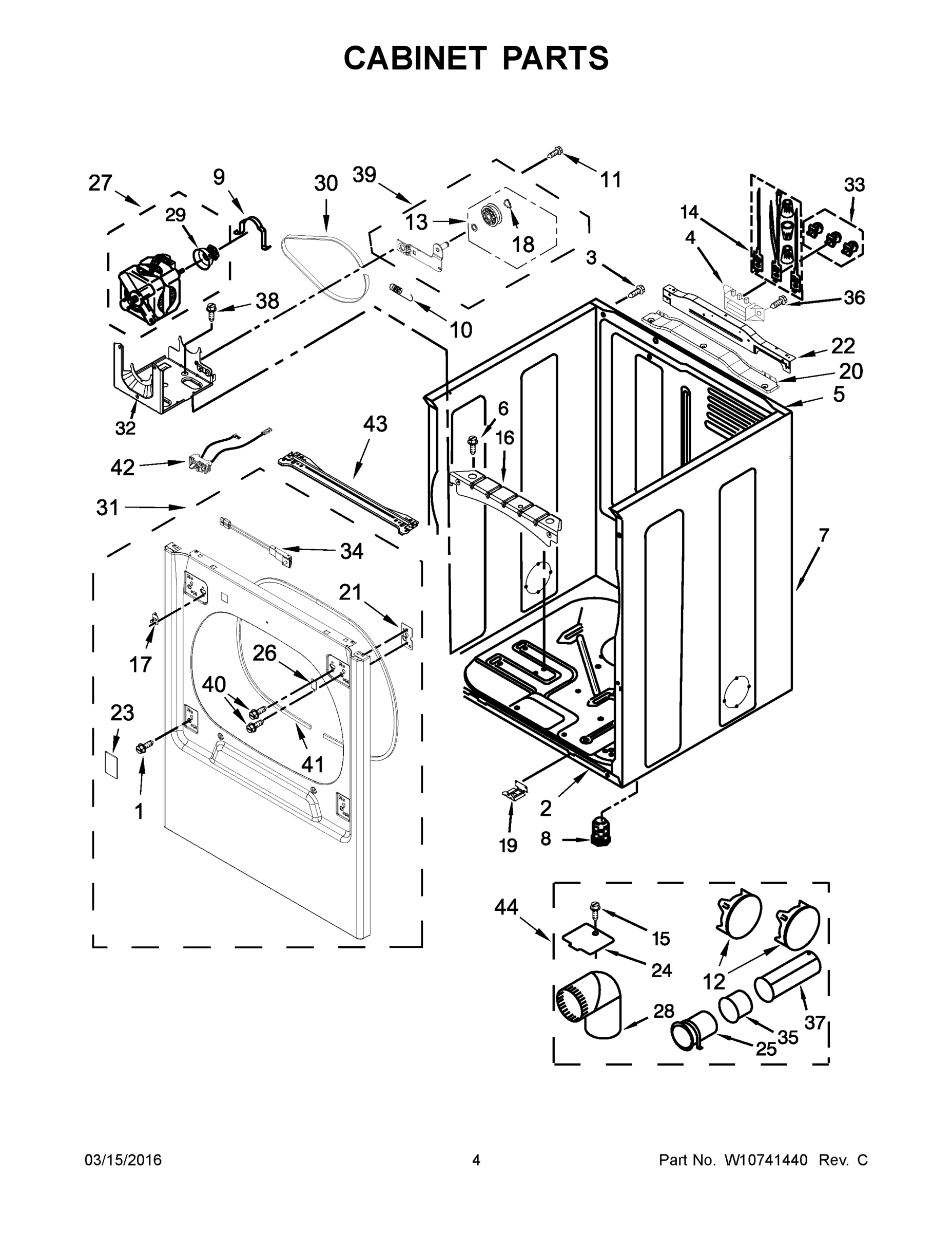 03 - CABINET PARTS