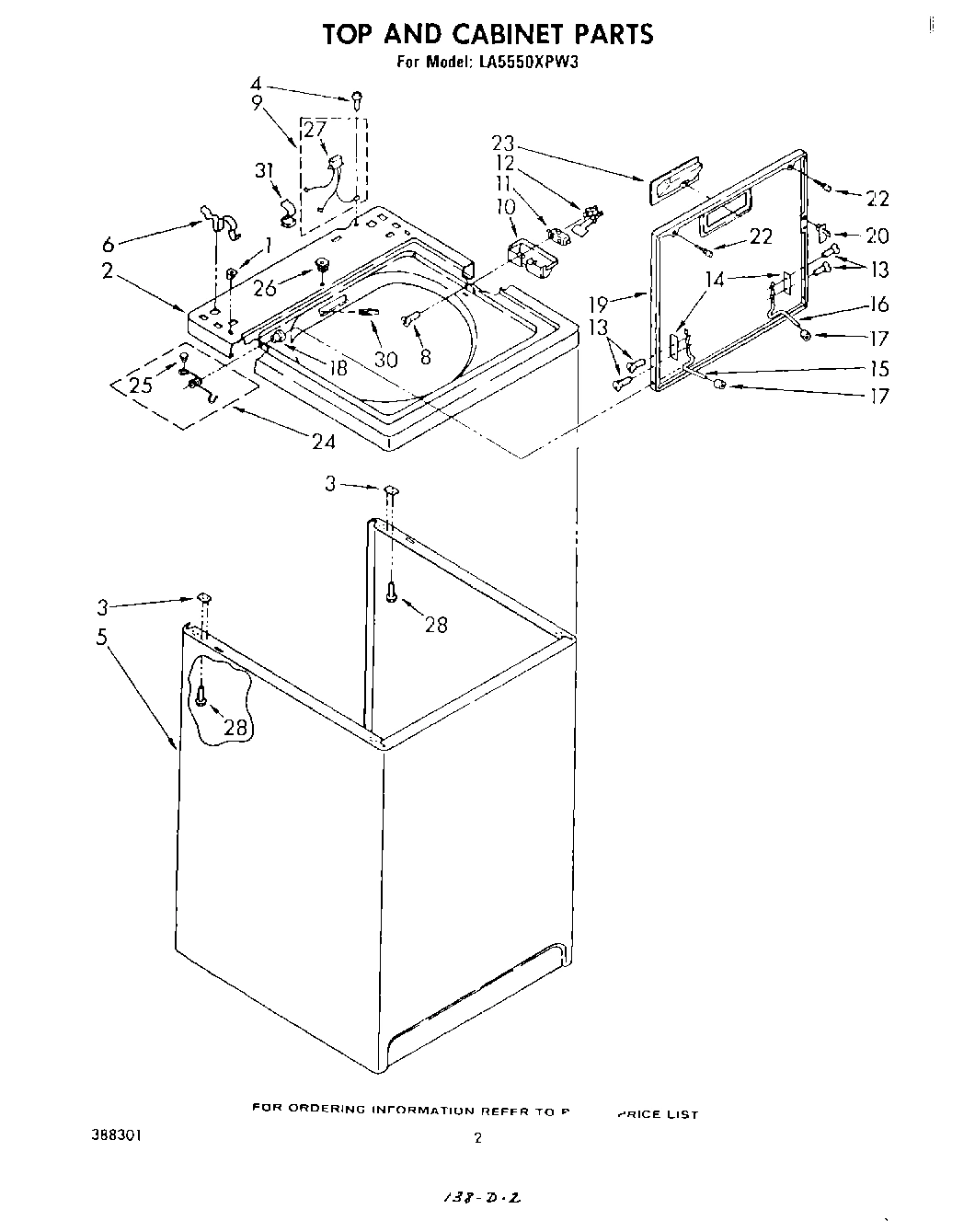 02 - TOP AND CABINET