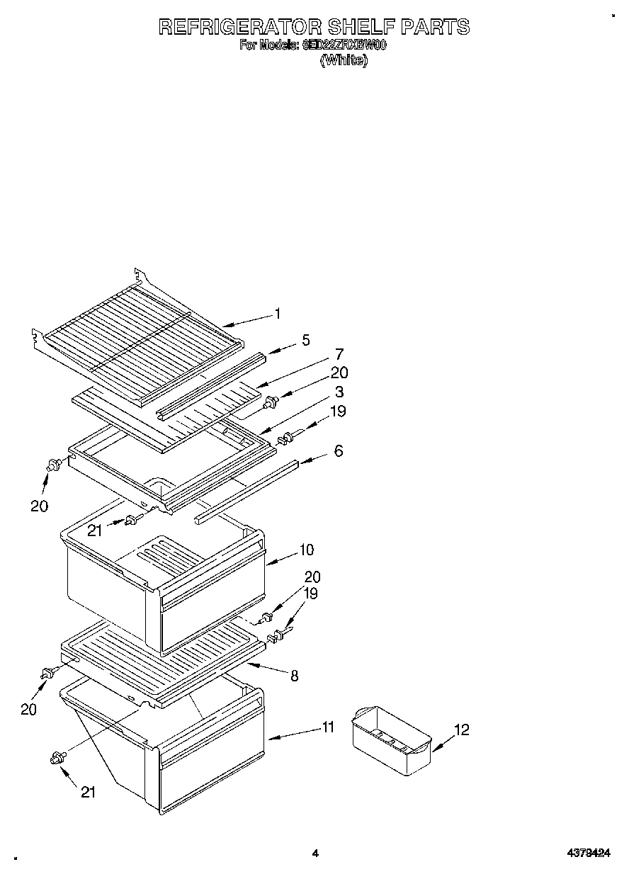 03 - REFRIGERATOR SHELF