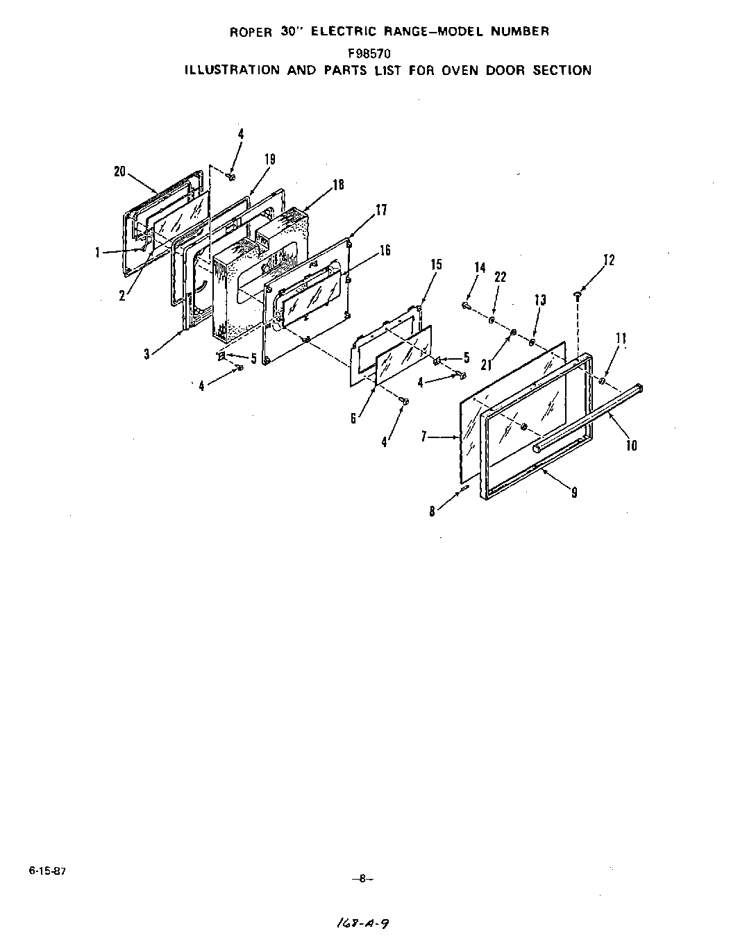 06 - OVEN DOOR