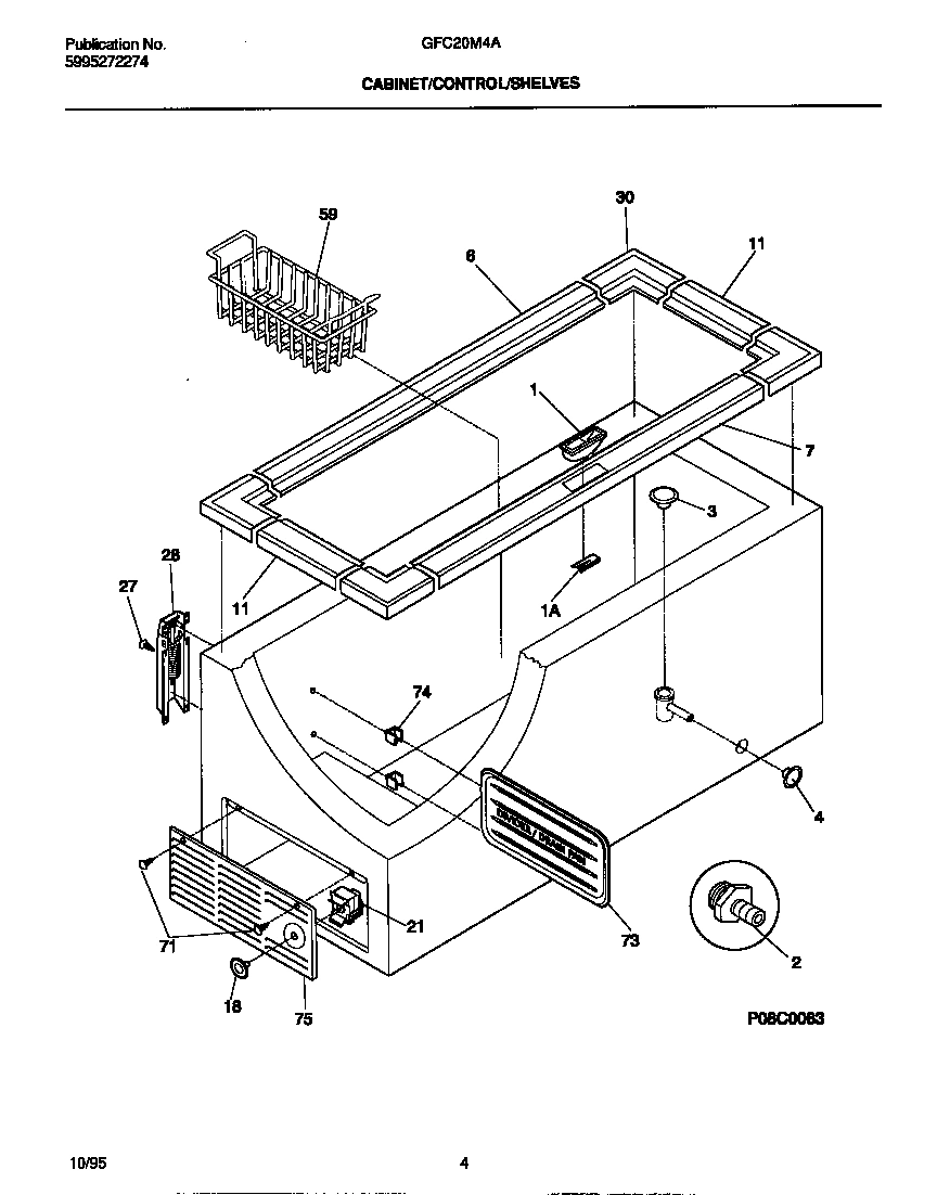 03 - CABINET/CONTROLS/SHELVES