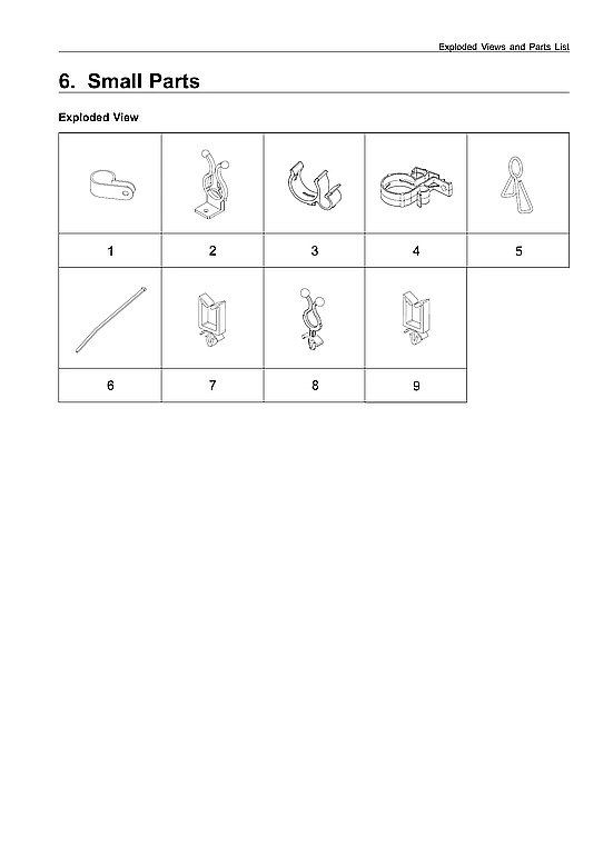 SMALL PARTS