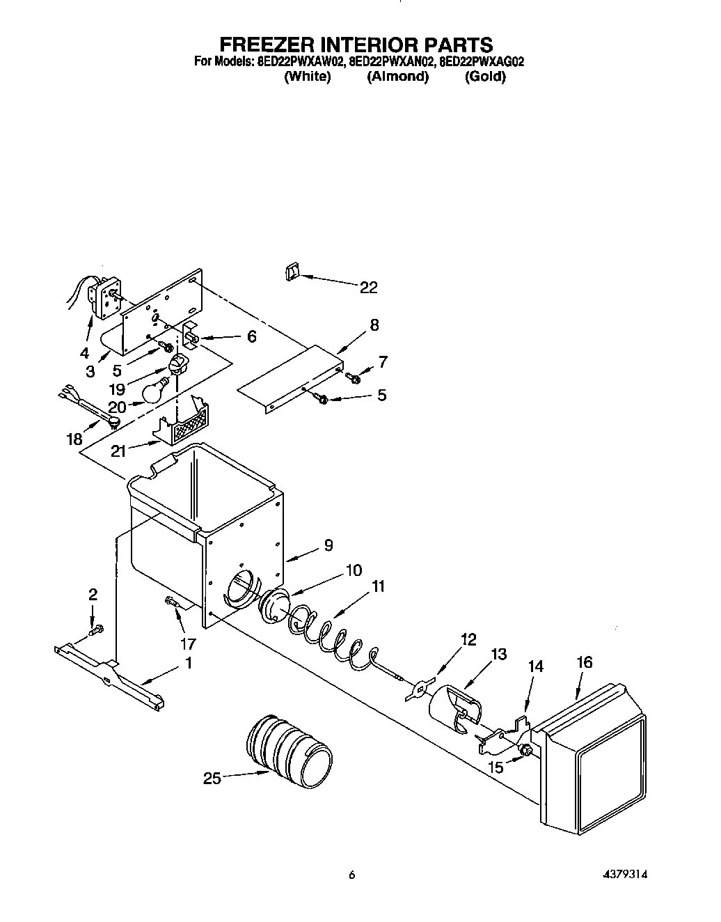 05 - FREEZER INTERIOR