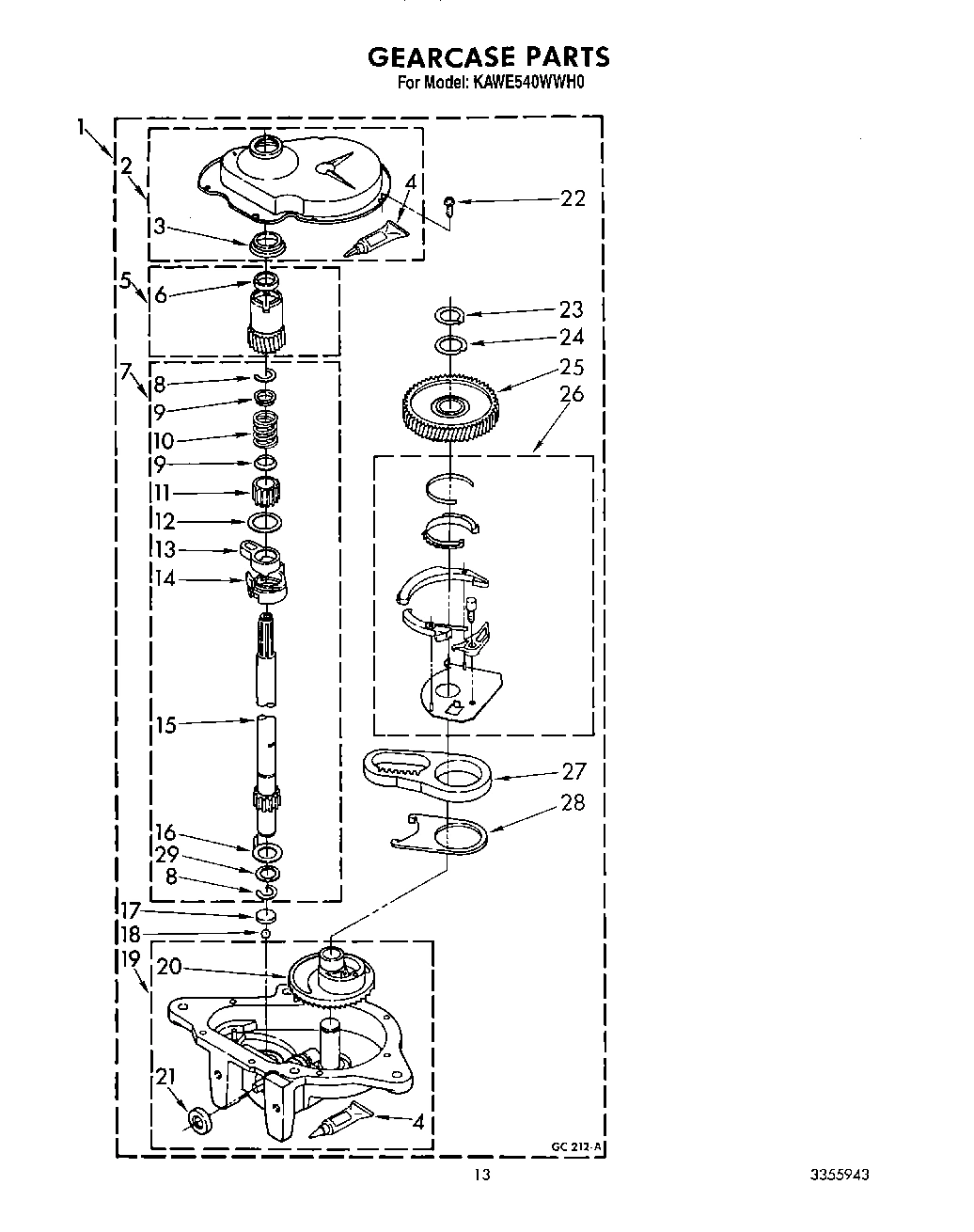 10 - GEARCASE