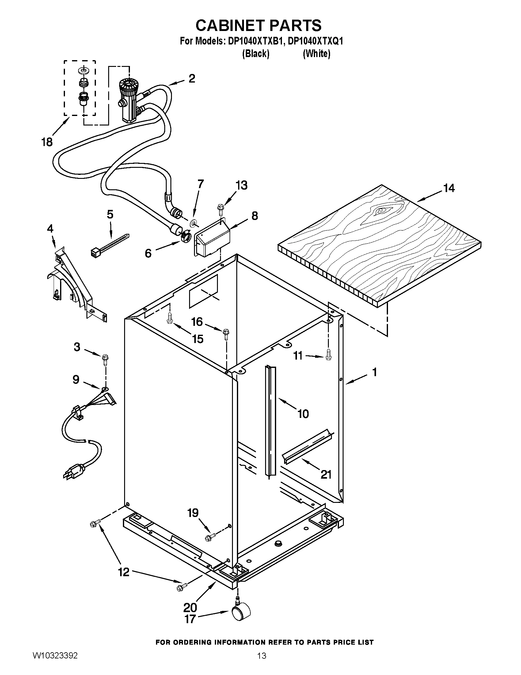 11 - CABINET PARTS