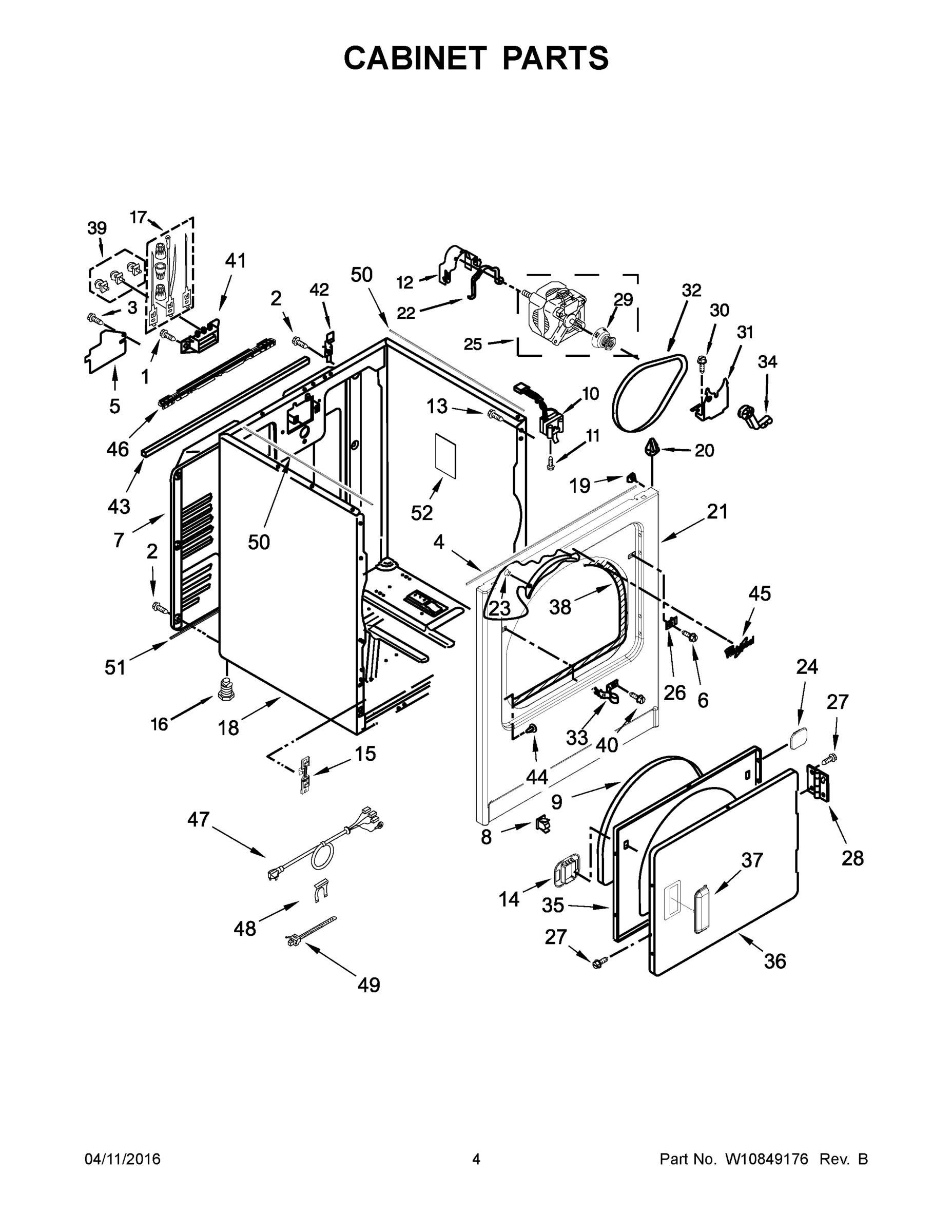 03 - CABINET PARTS