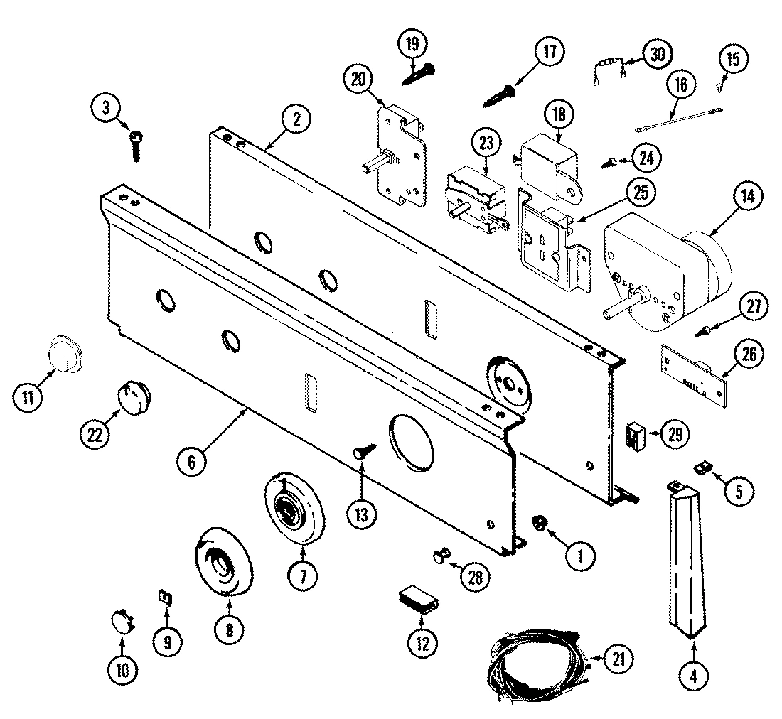 03 - CONTROL PANEL (LDE9314ACM & LDG9314AAM)