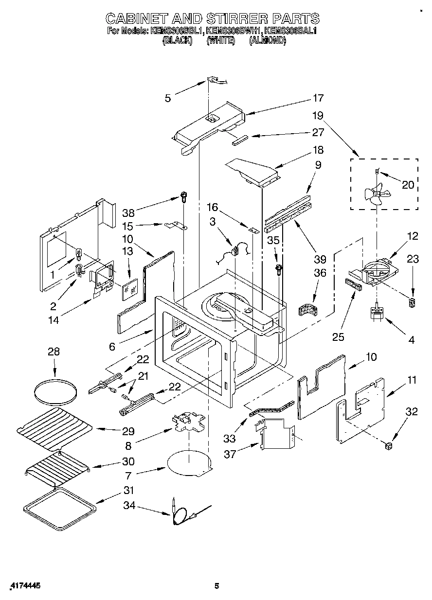 03 - CABINET AND STIRRER, OPTIONAL