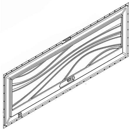 297376000 Frigidaire Freezer Inner Door Panel