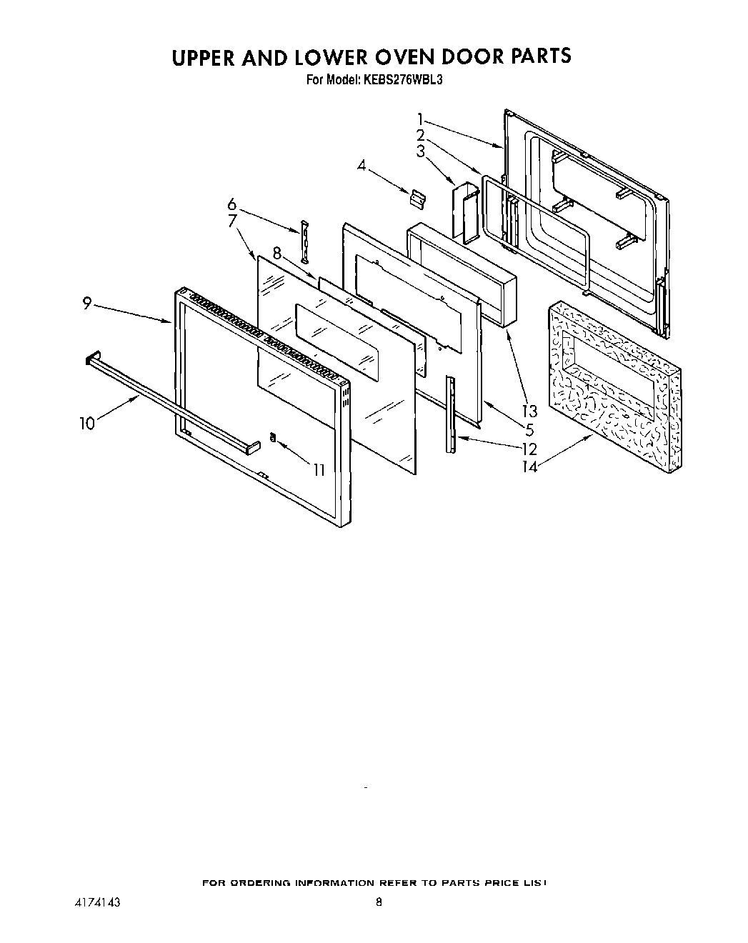 05 - UPPER AND LOWER OVEN DOOR