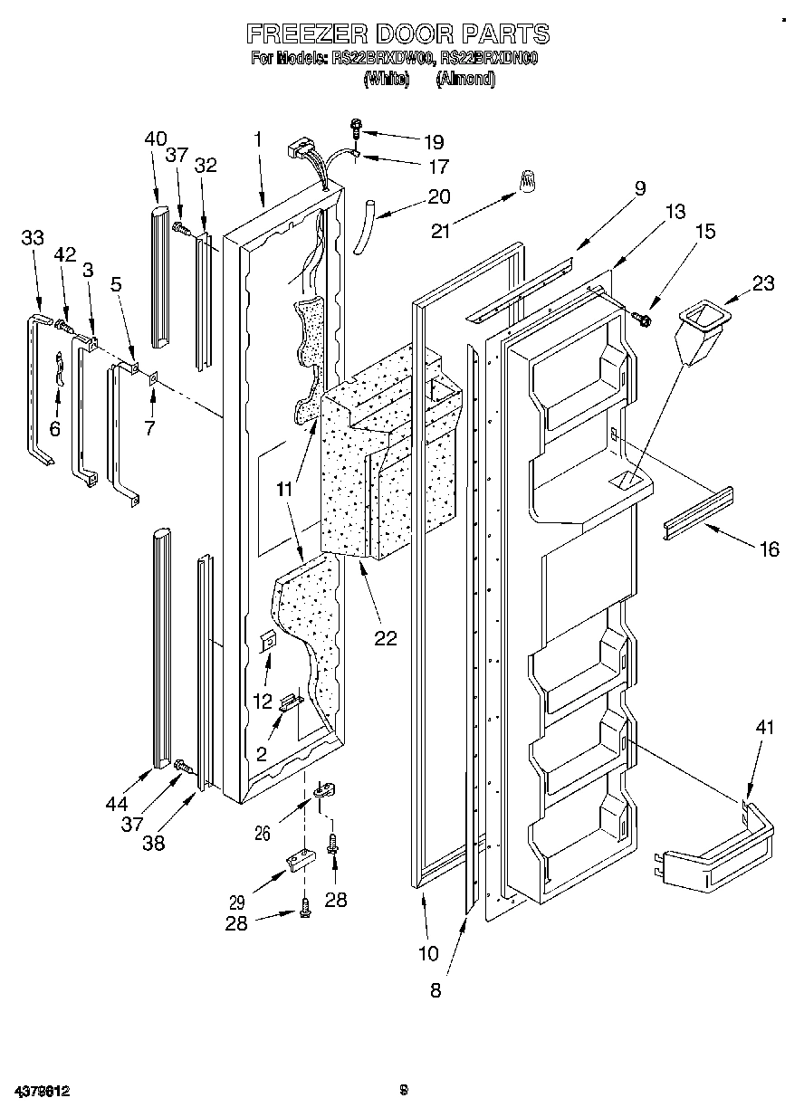 06 - FREEZER DOOR