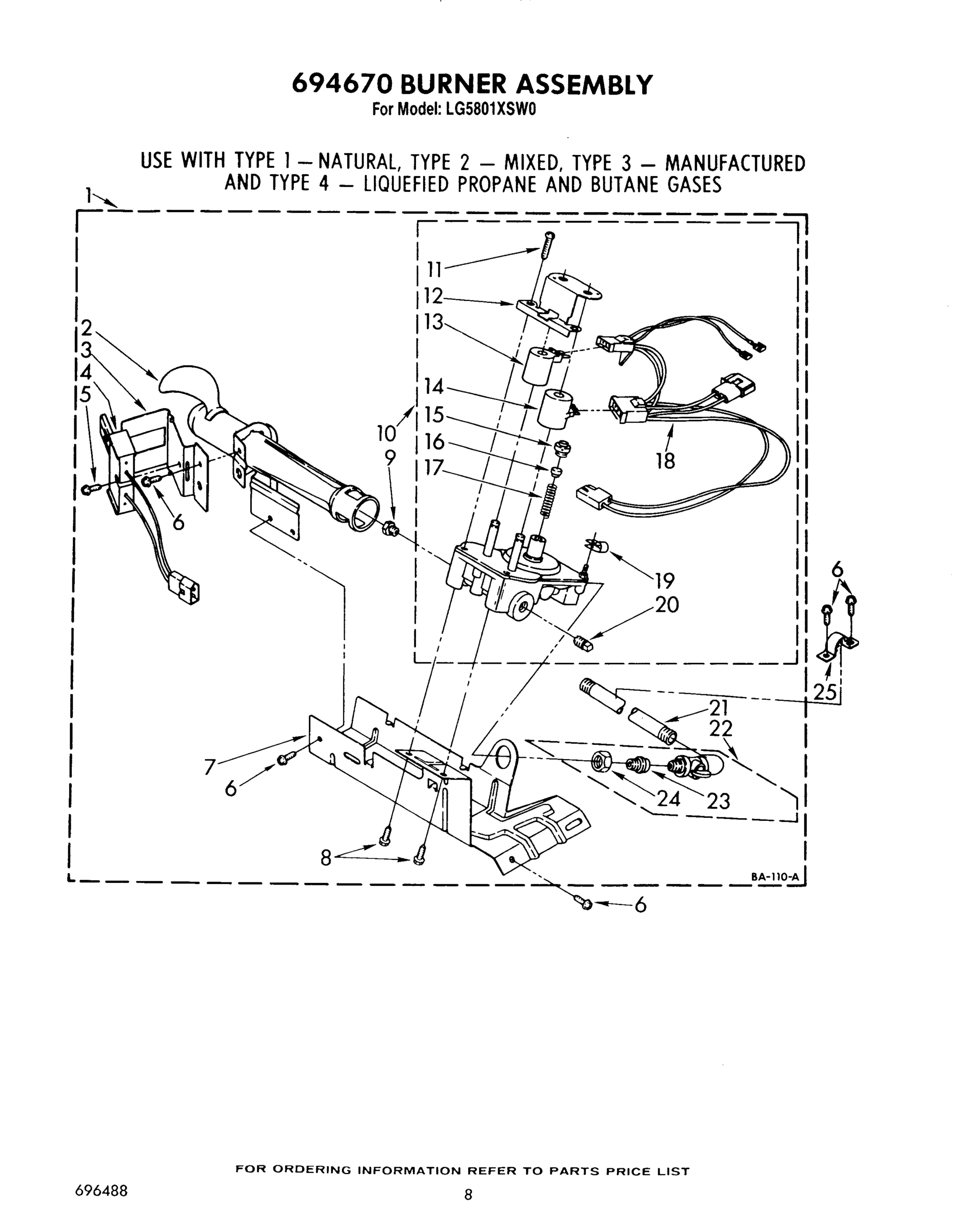 05 - 694670 BURNER