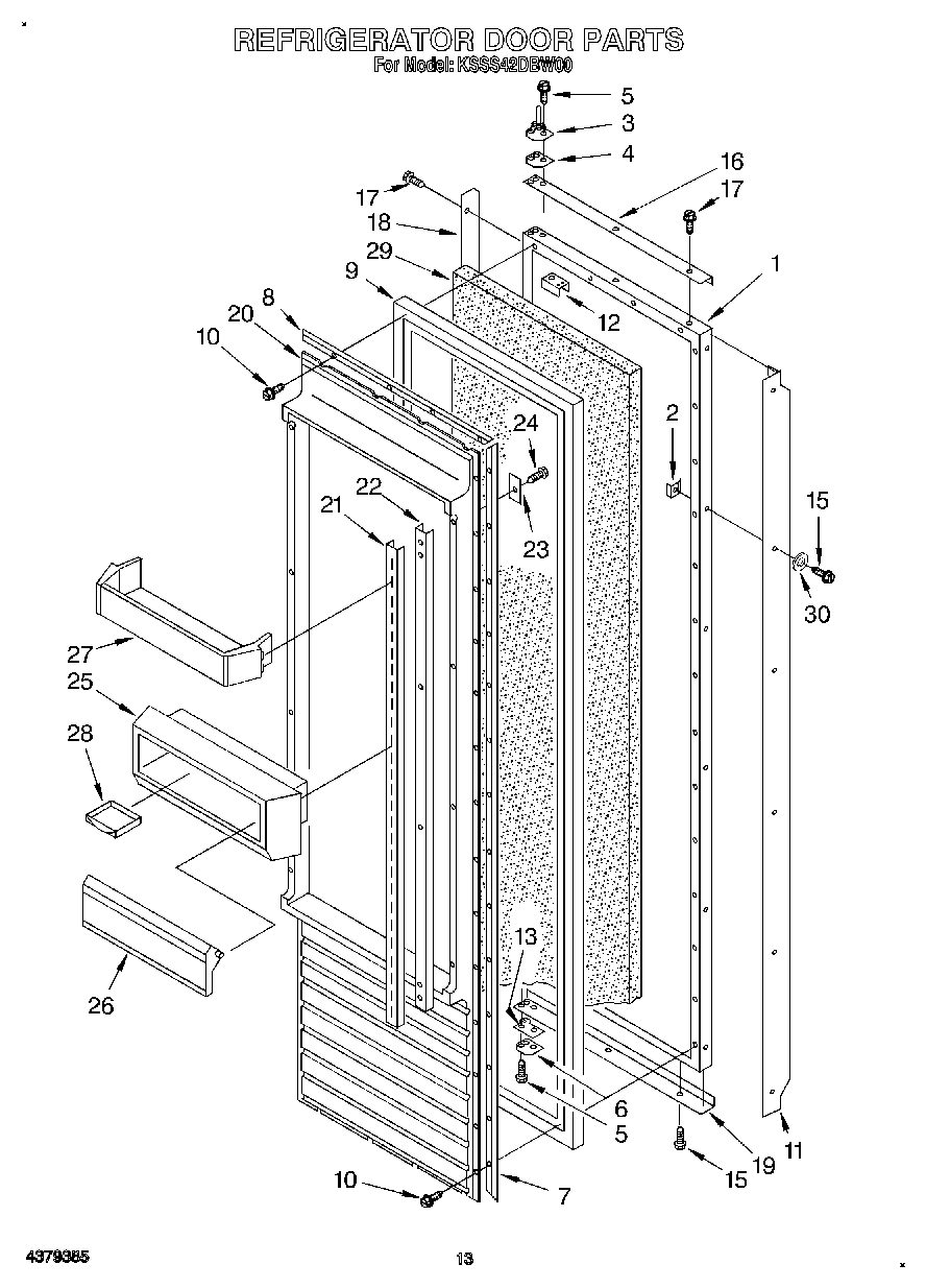 11 - REFRIGERATOR DOOR