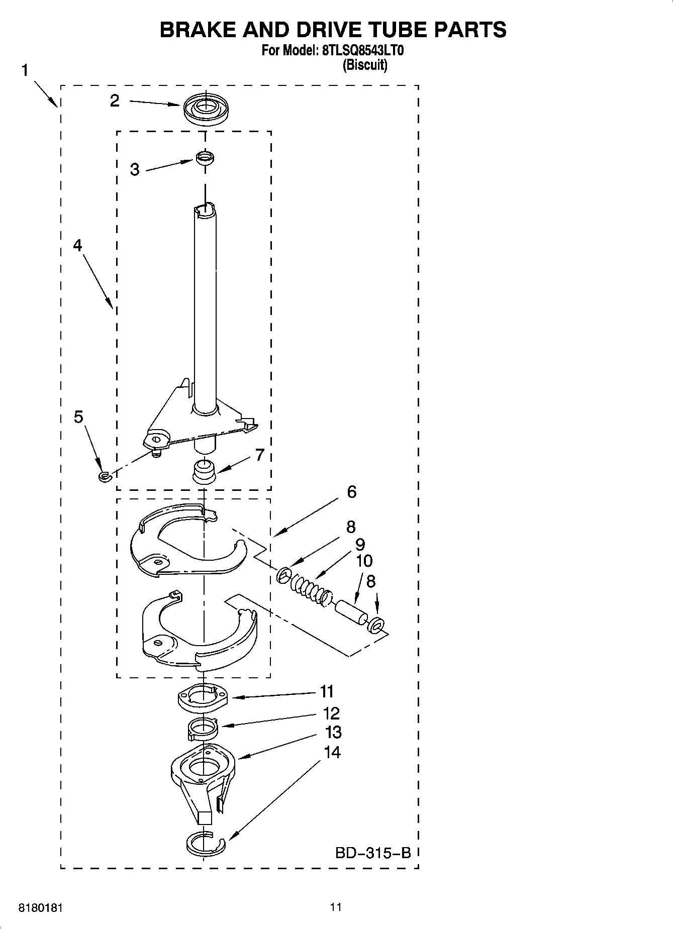 07 - BRAKE AND DRIVE TUBE PARTS