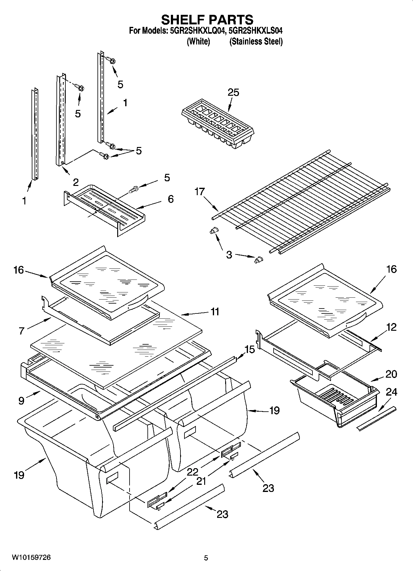03 - SHELF PARTS