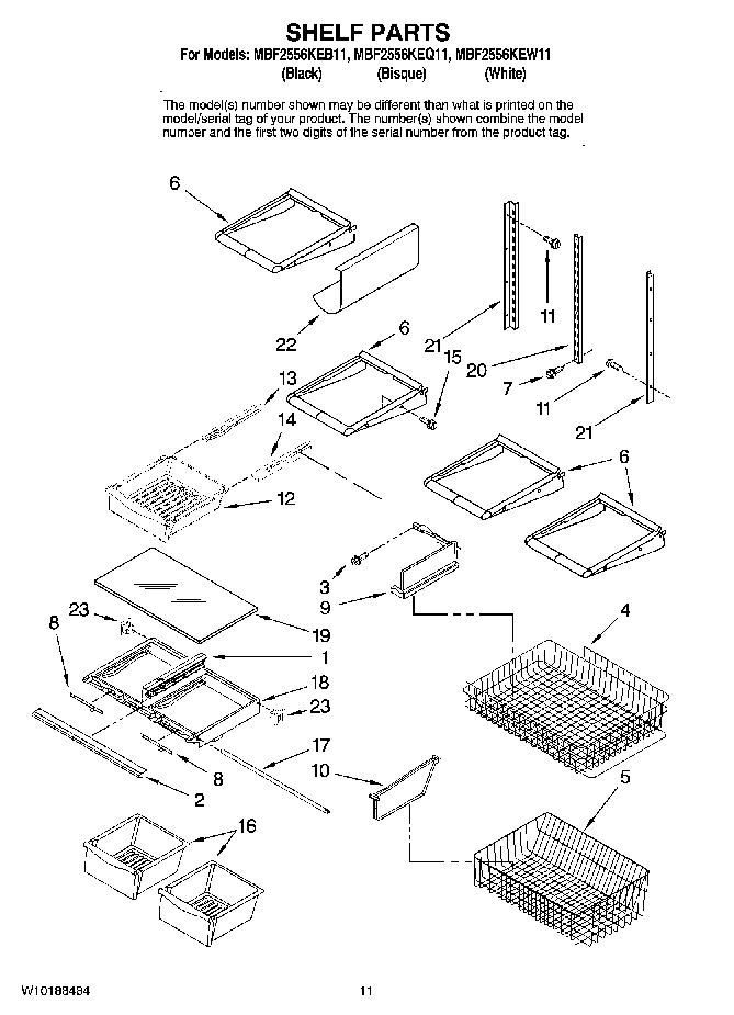 07 - SHELF PARTS