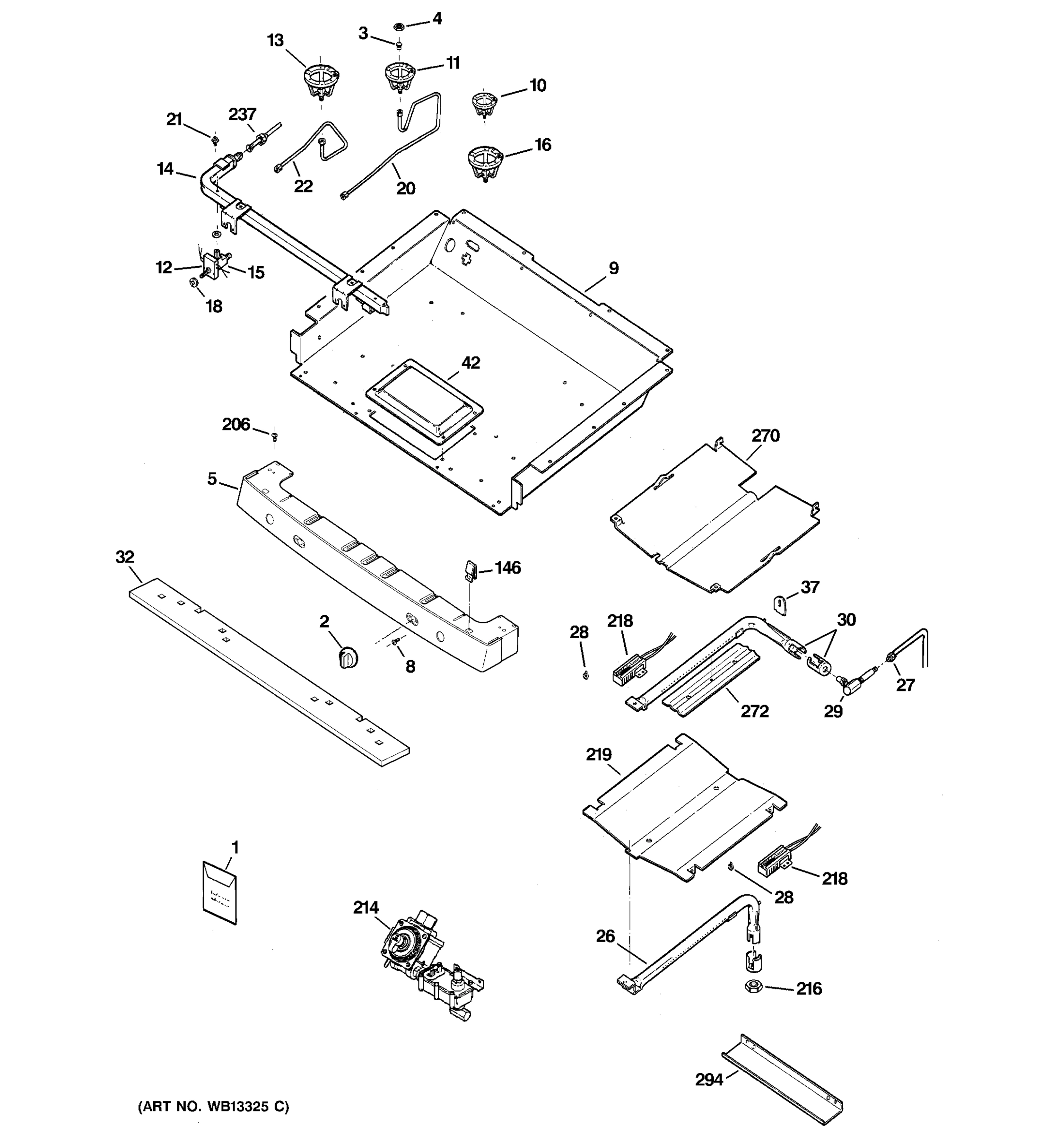 GAS & BURNER PARTS
