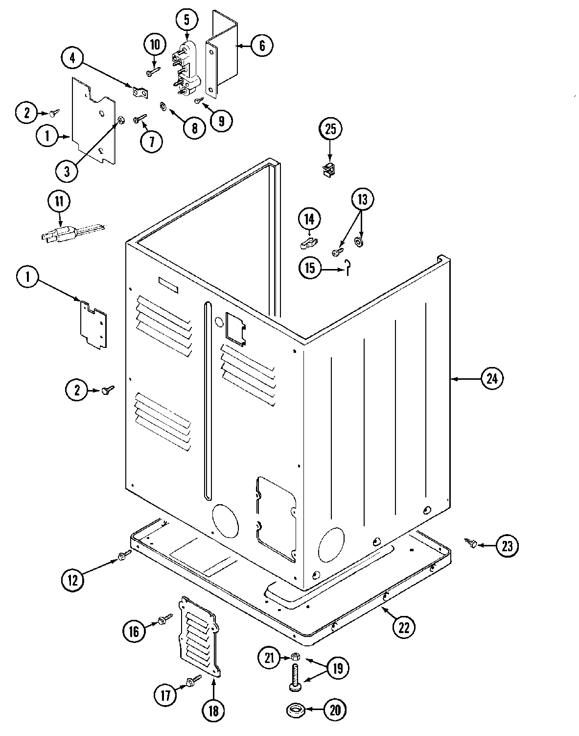 04 - CABINET (REAR)