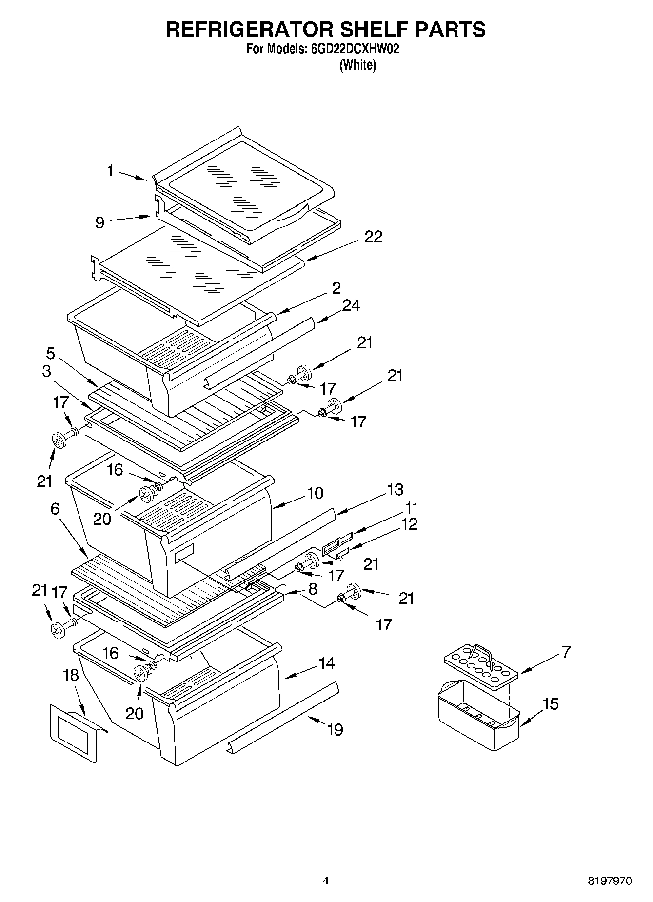 03 - REFRIGERATOR SHELF