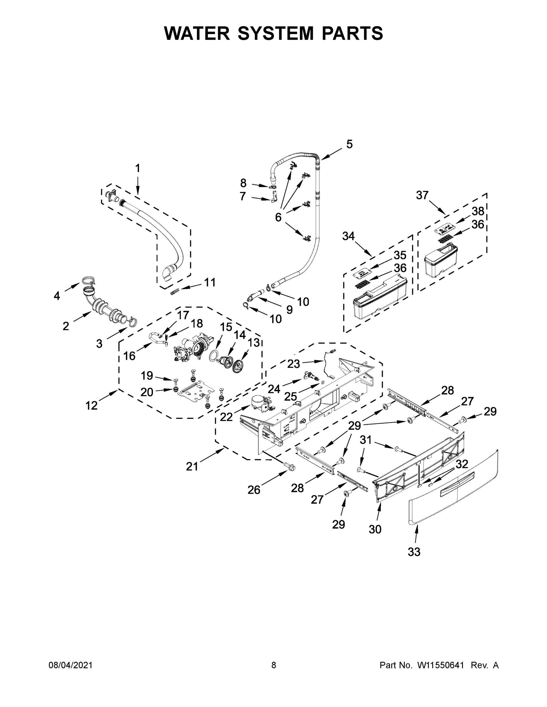 05 - WATER SYSTEM PARTS