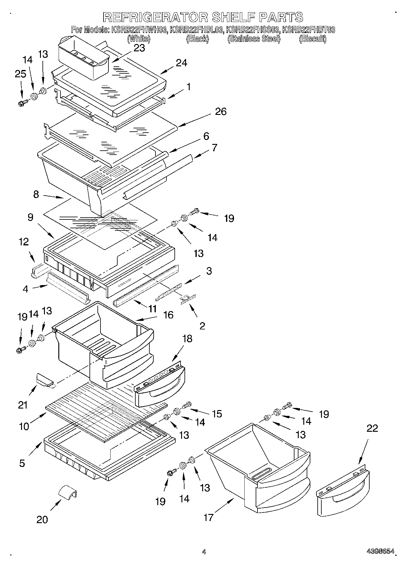 03 - REFRIGERATOR SHELF