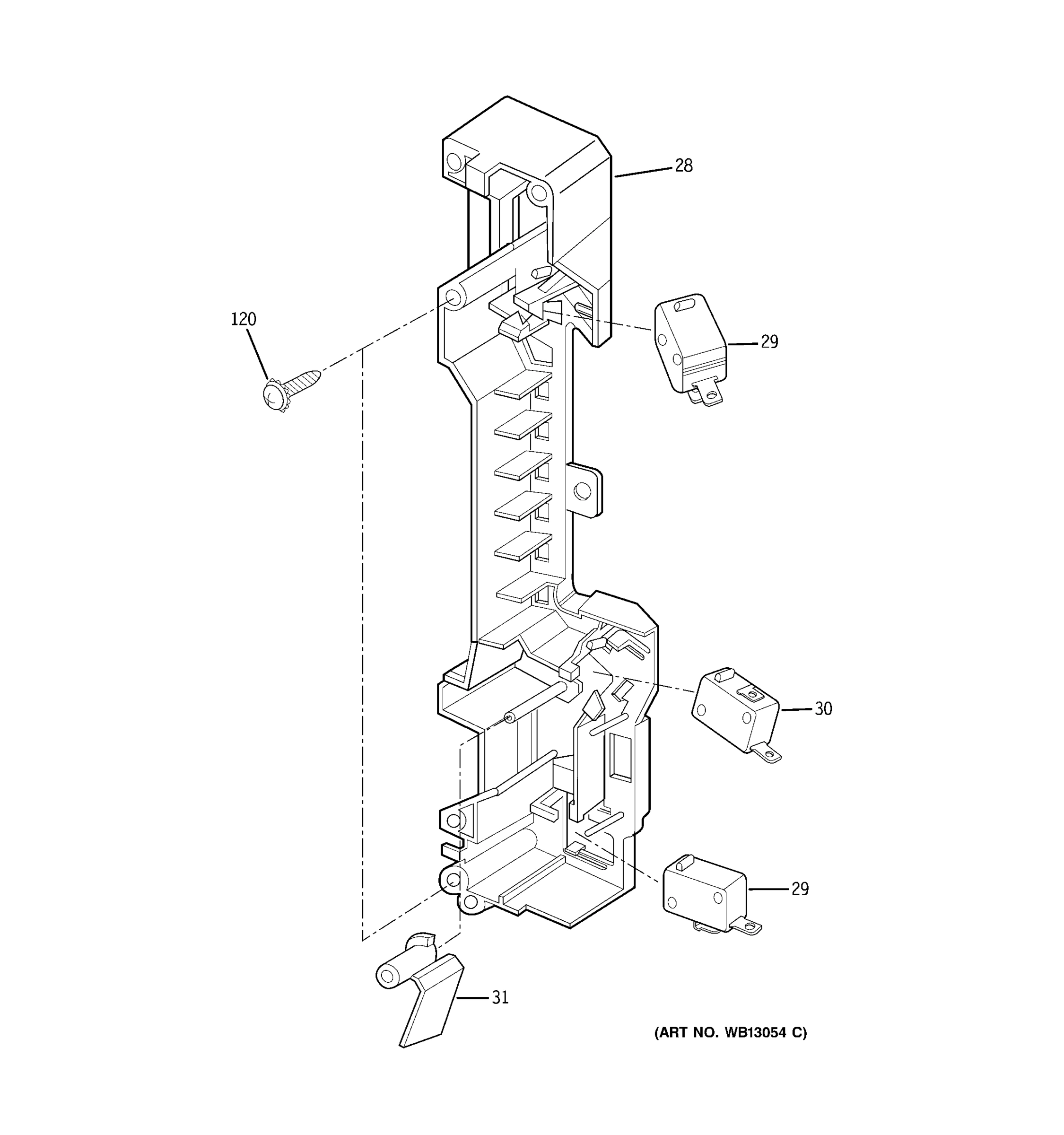 LATCH BOARD PARTS