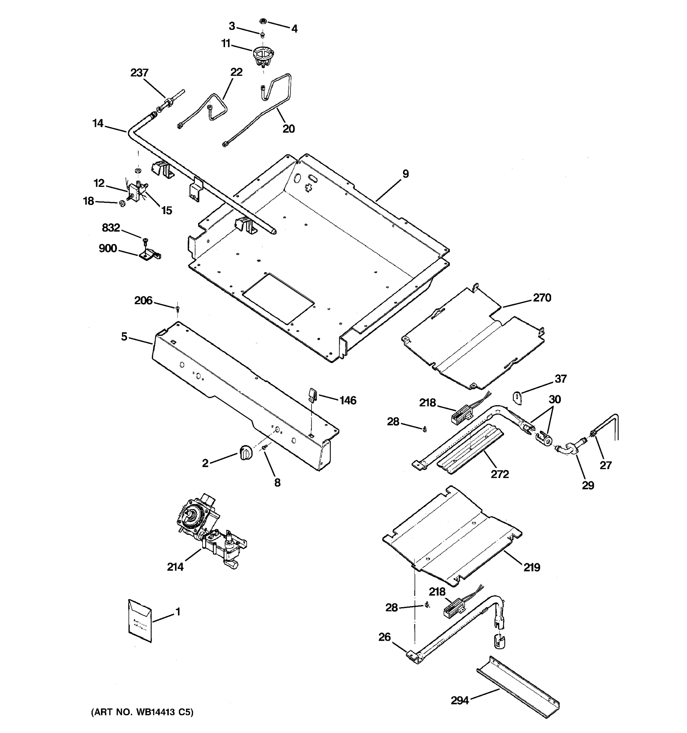 GAS & BURNER PARTS