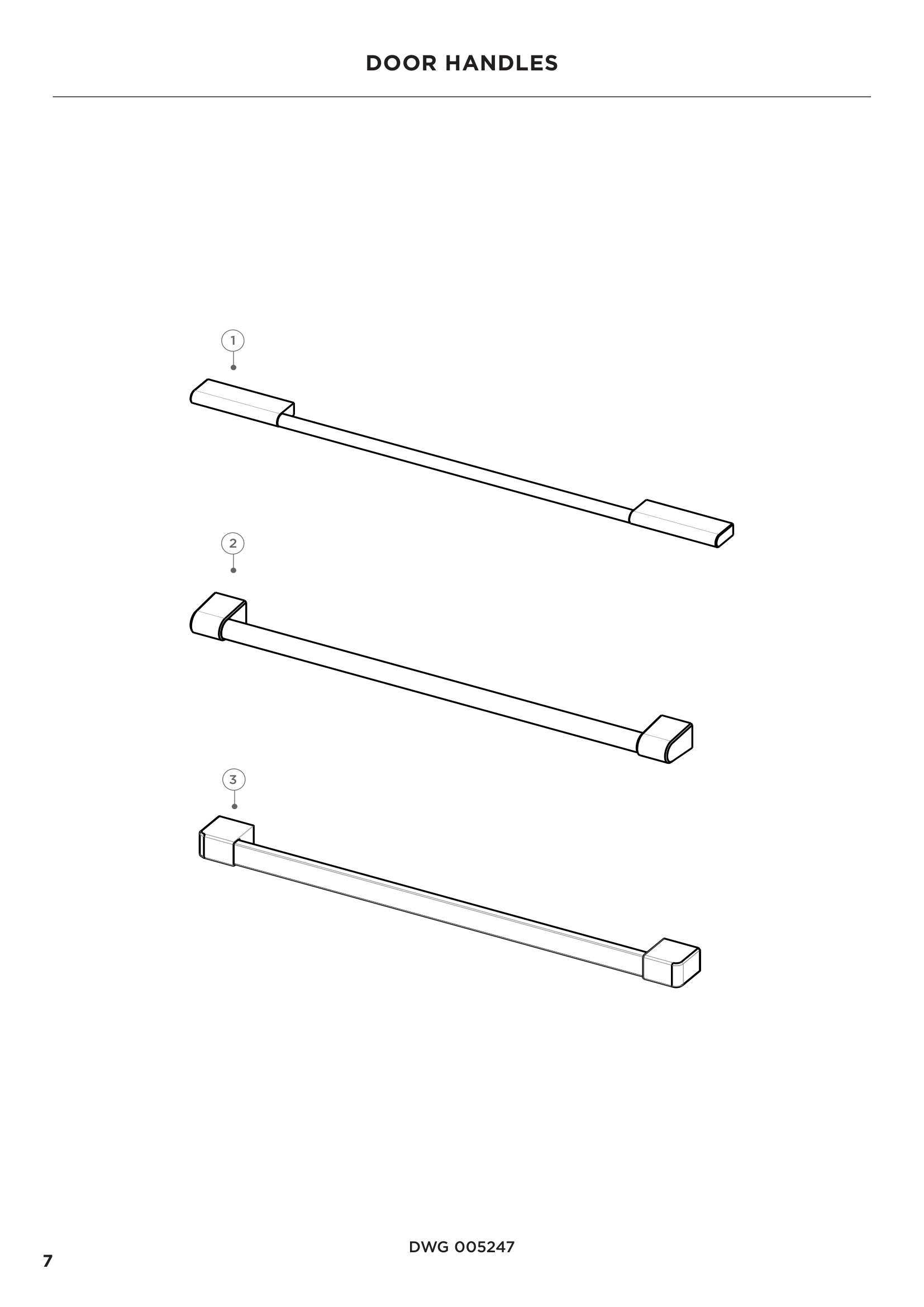 DOOR HANDLES