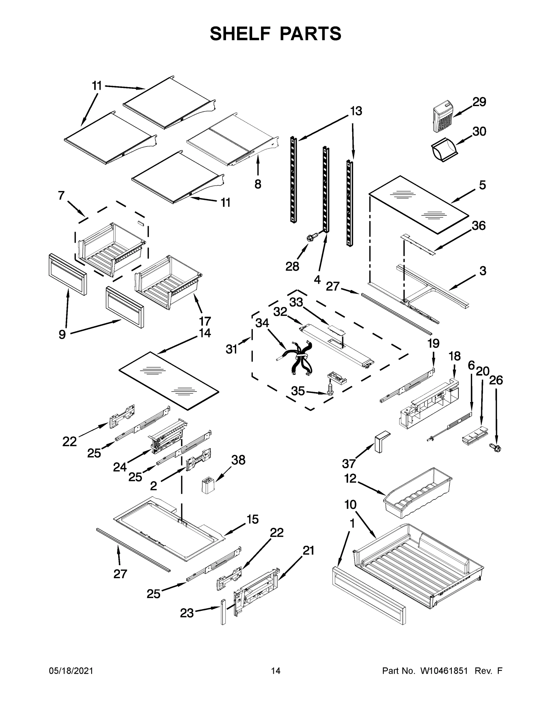 08 - SHELF PARTS