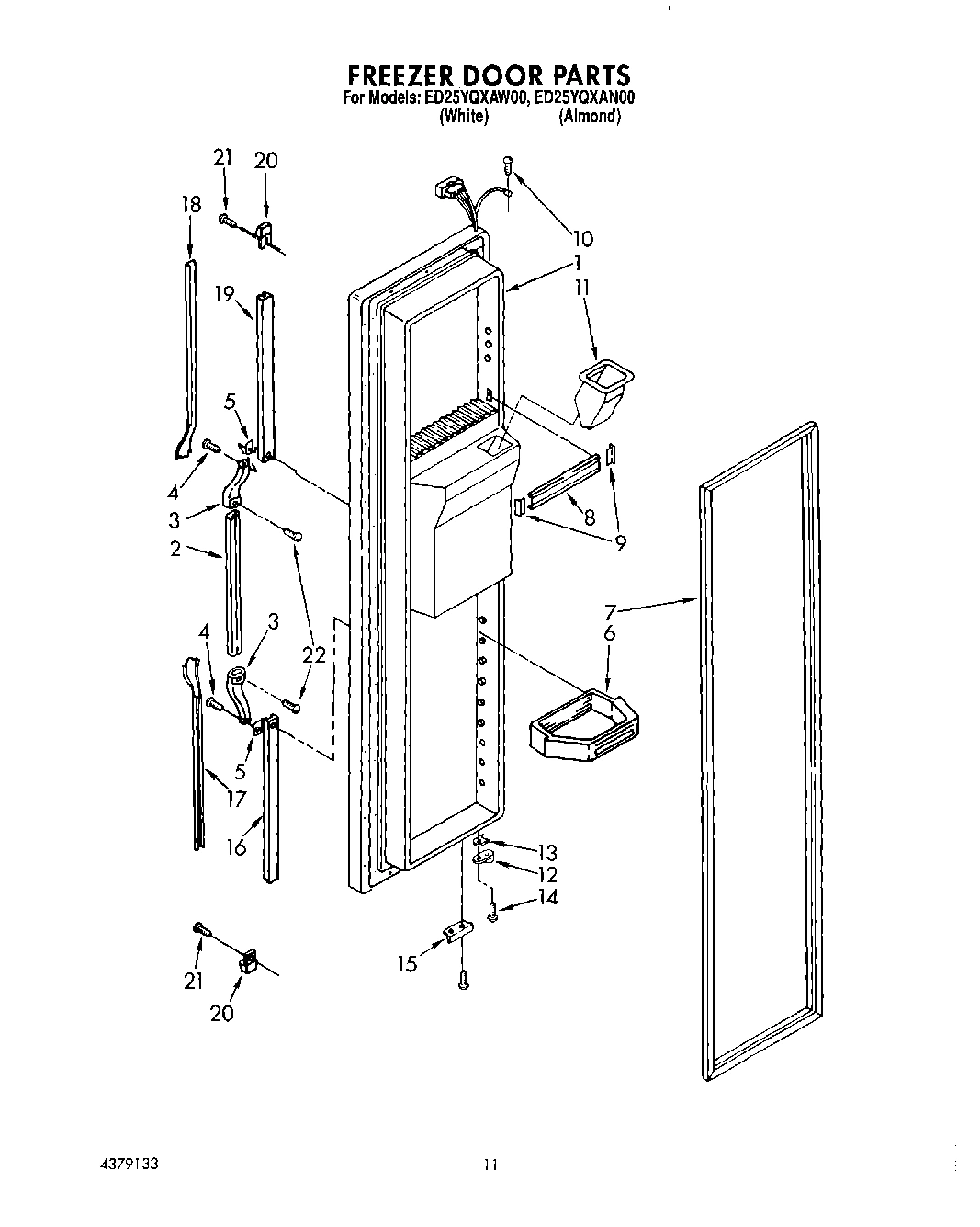 07 - FREEZER DOOR