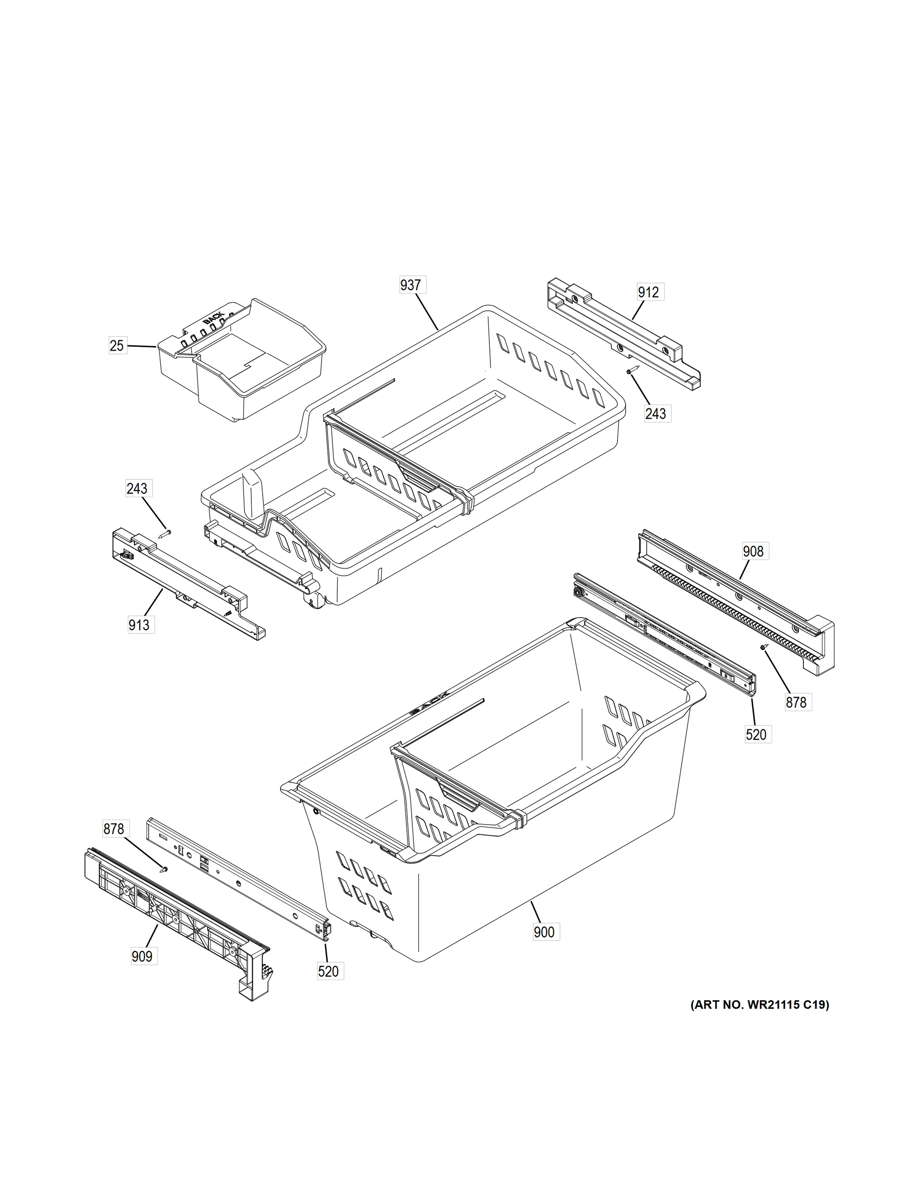 FREEZER SHELVES